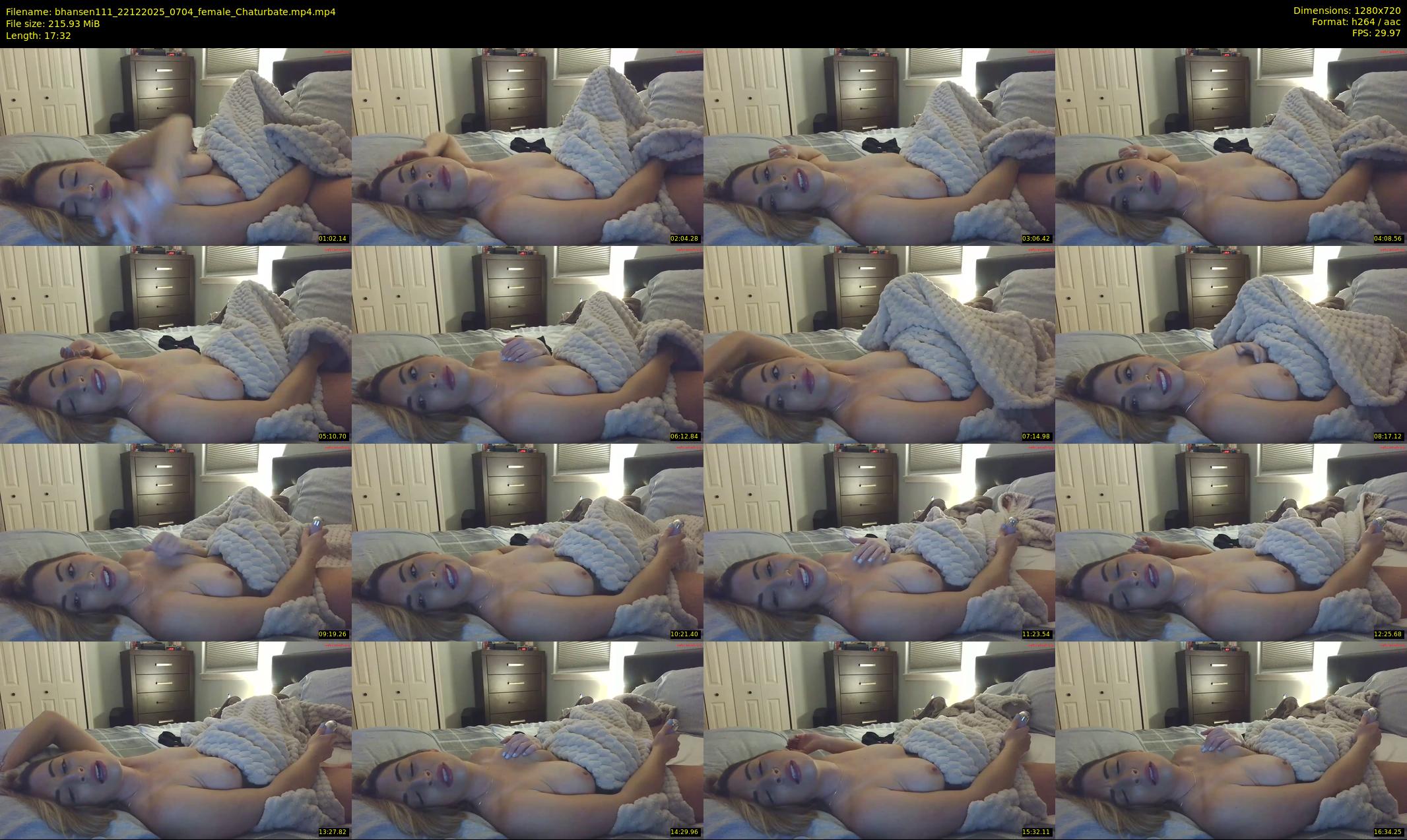 bhansen111 — 18 minute Chaturbate female cam show recording, 720p, Dec 22, 2025
