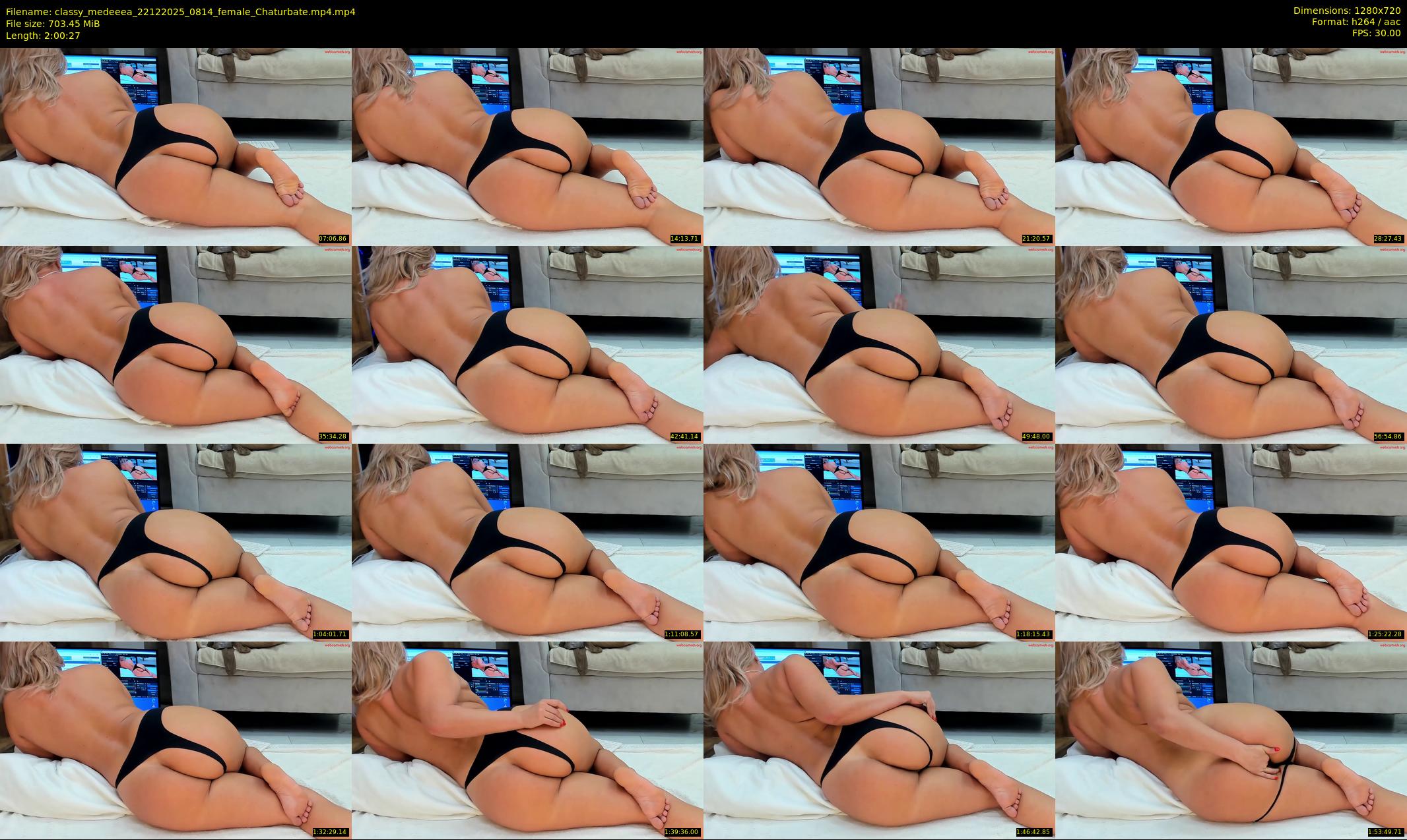 classy_medeeea — 121 minute Chaturbate female cam show recording, 720p, Dec 22, 2025