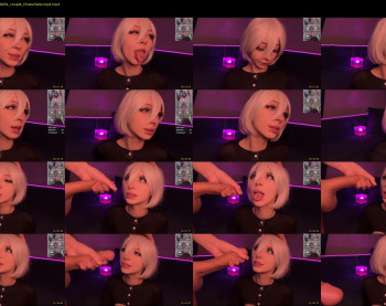 darkfirenight — 3 minute Chaturbate couple cam show recording, 720p, Dec 23, 2025