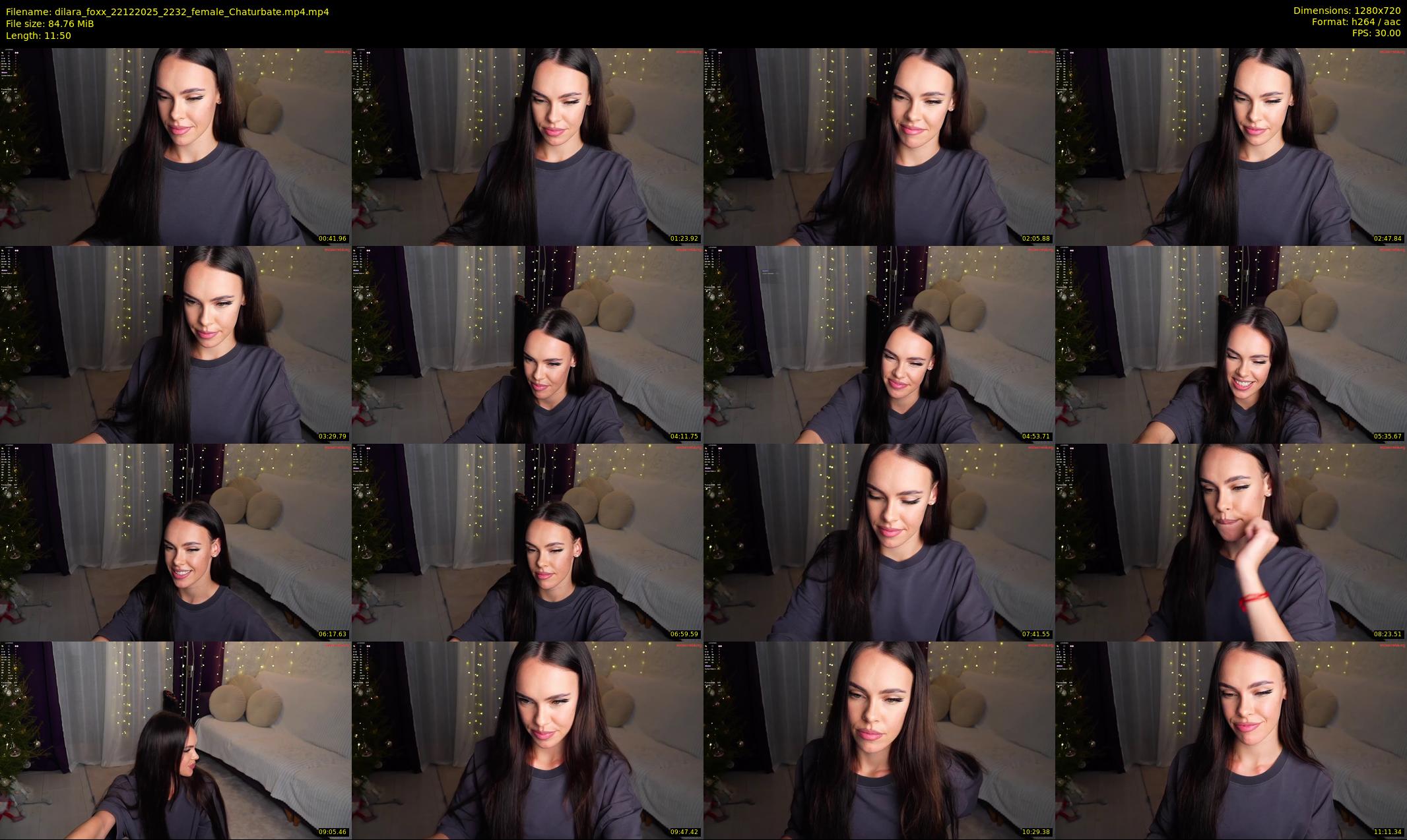dilara_foxx — 12 minute Chaturbate female cam show recording, 720p, Dec 22, 2025