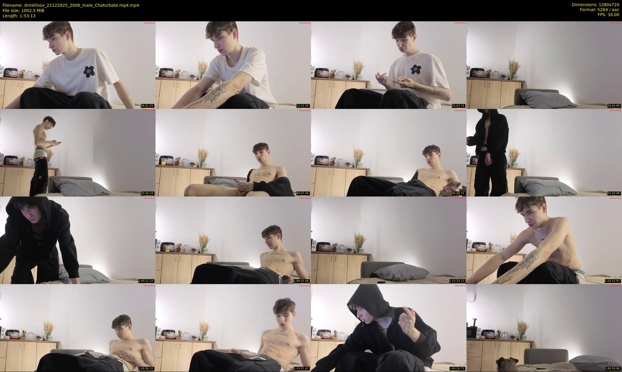 drinklinov — 114 minute Chaturbate male cam show recording, 720p, Dec 22, 2025