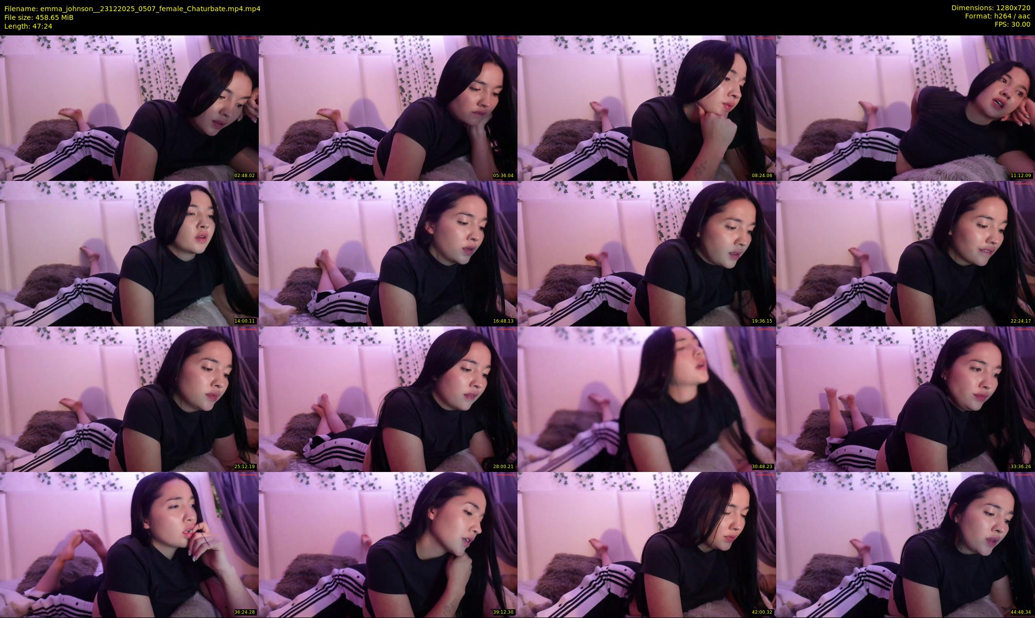 emma_johnson_ — 48 minute Chaturbate female cam show recording, 720p, Dec 23, 2025