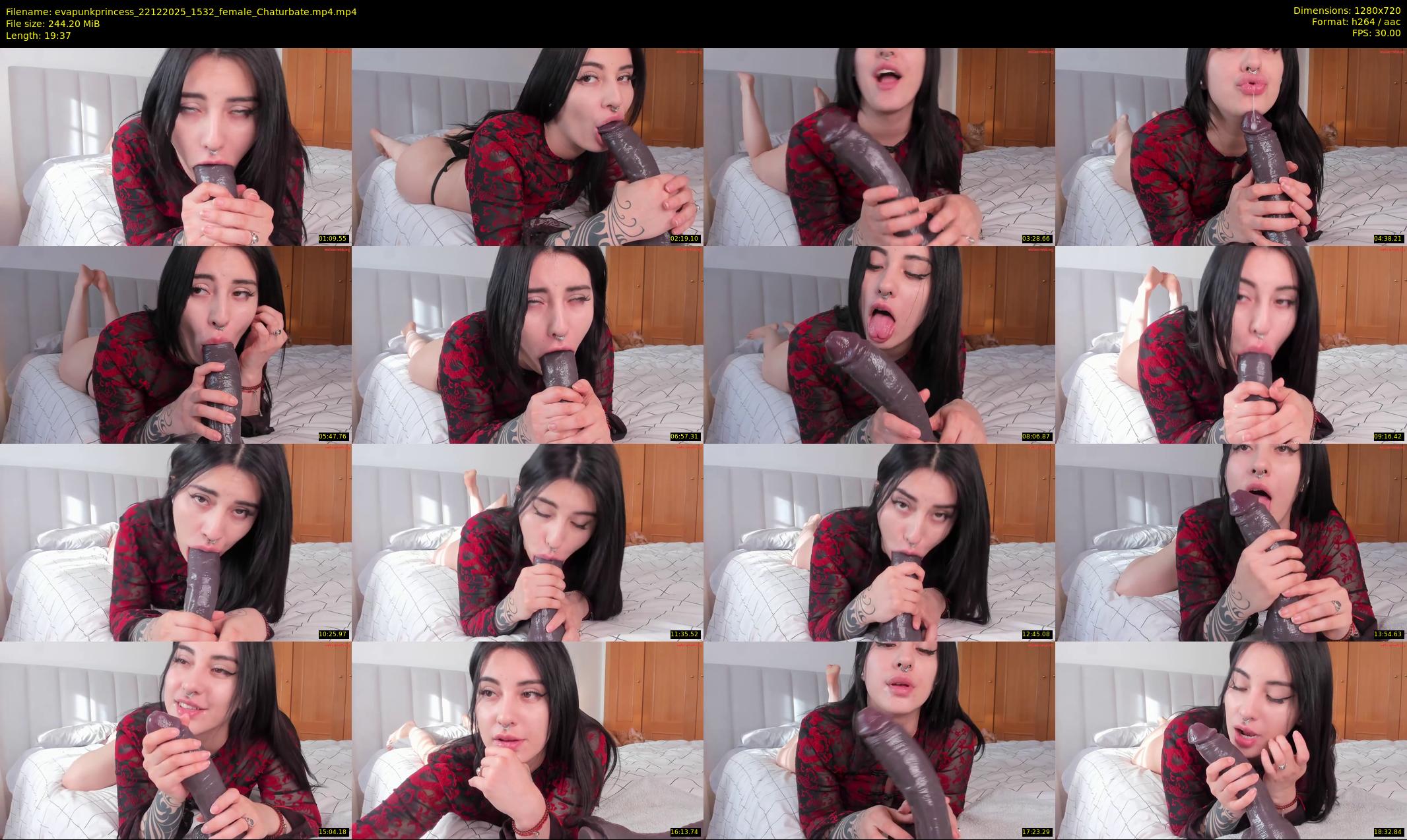 evapunkprincess — 20 minute Chaturbate female cam show recording, 720p, Dec 22, 2025