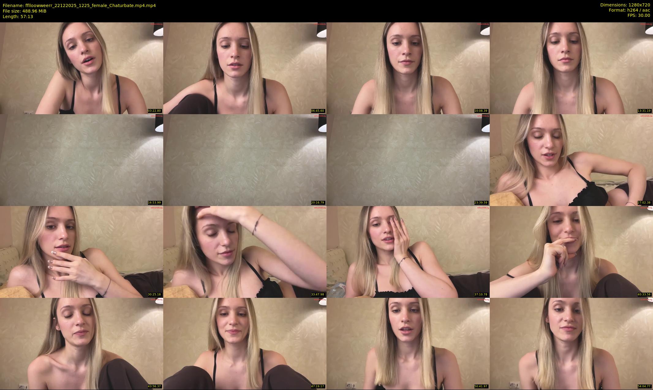fflloowweerr — 58 minute Chaturbate couple cam show recording, 720p, Dec 22, 2025