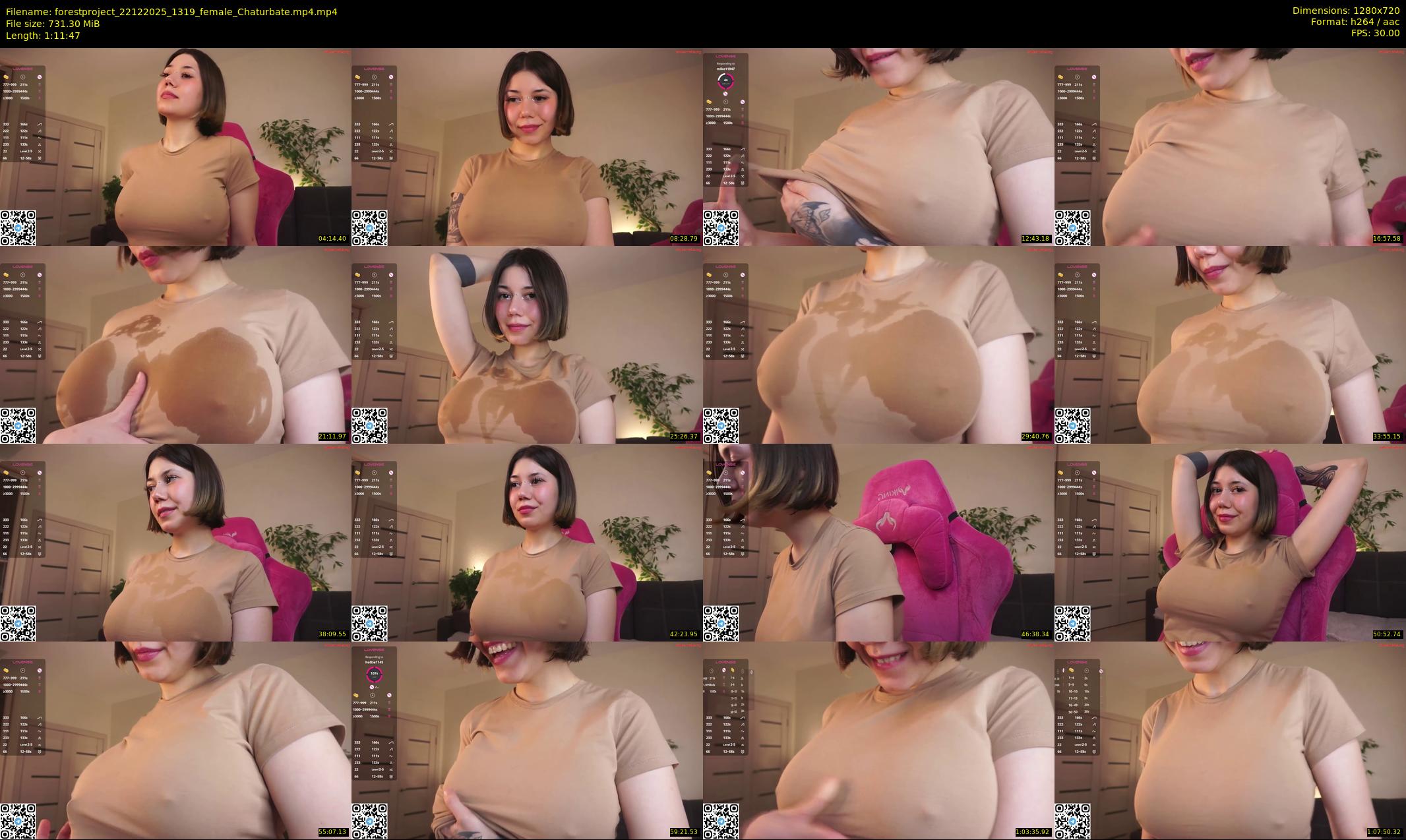 forestproject — 72 minute Chaturbate female cam show recording, 720p, Dec 22, 2025