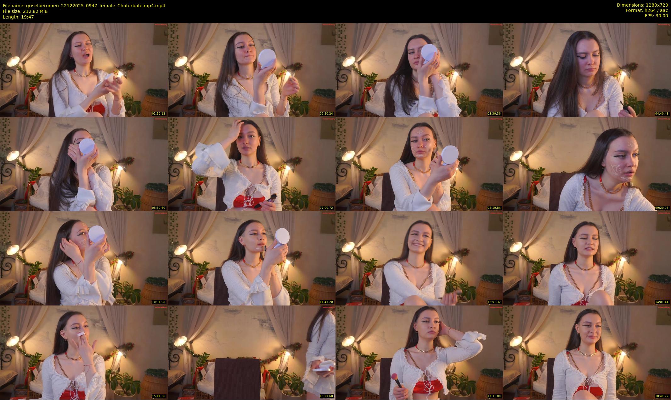 griselberumen — 20 minute Chaturbate female cam show recording, 720p, Dec 22, 2025