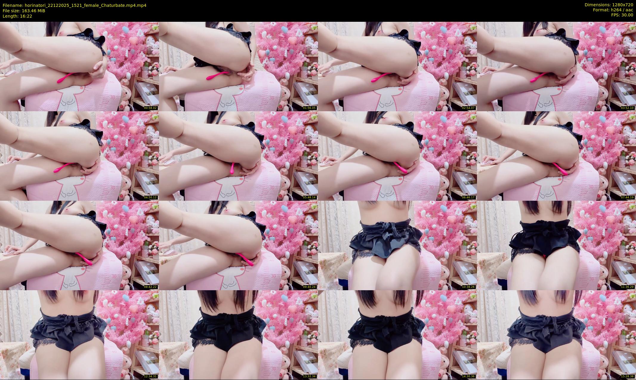 horinatori — 17 minute Chaturbate female cam show recording, 720p, Dec 22, 2025