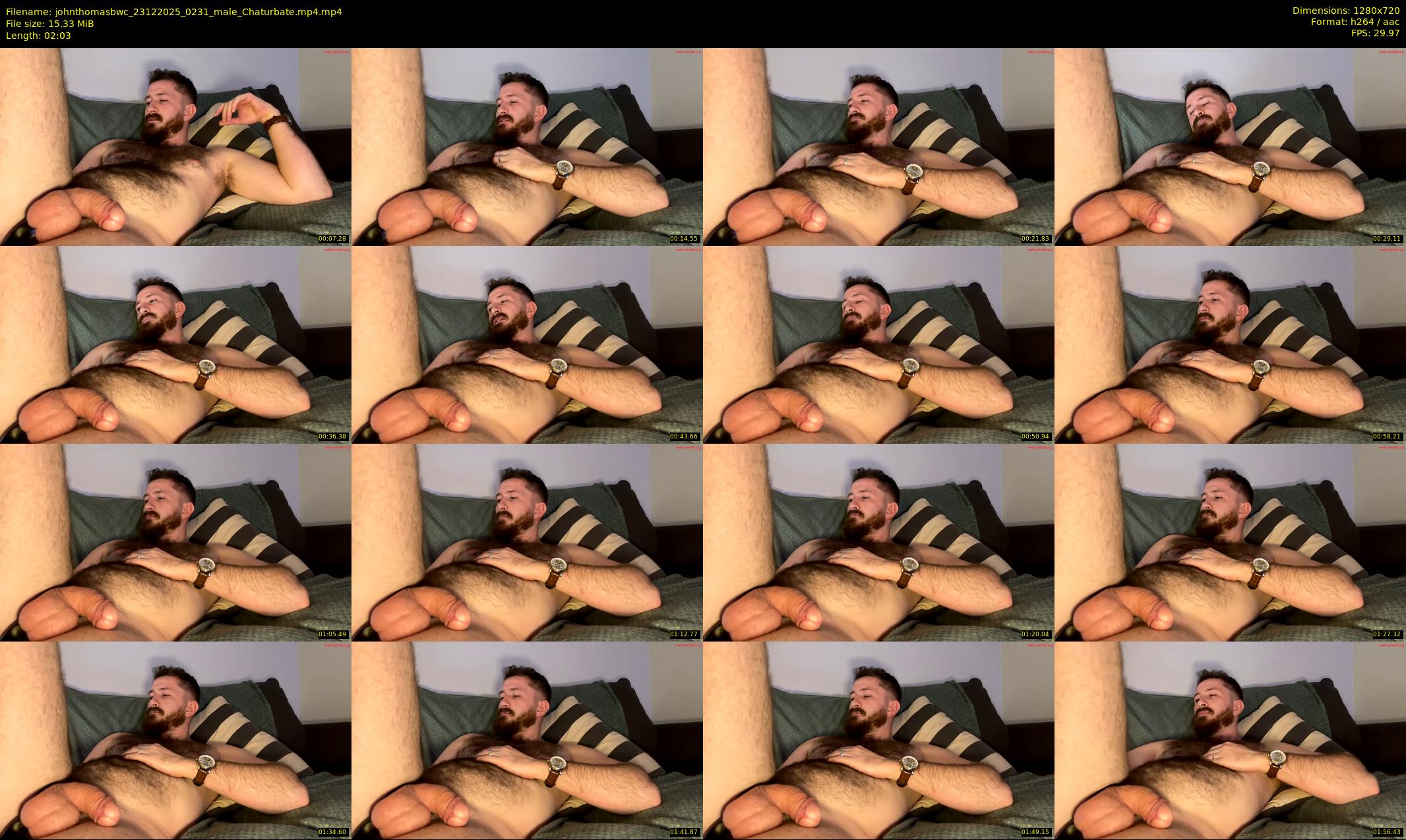 johnthomasbwc — 3 minute Chaturbate male cam show recording, 720p, Dec 23, 2025