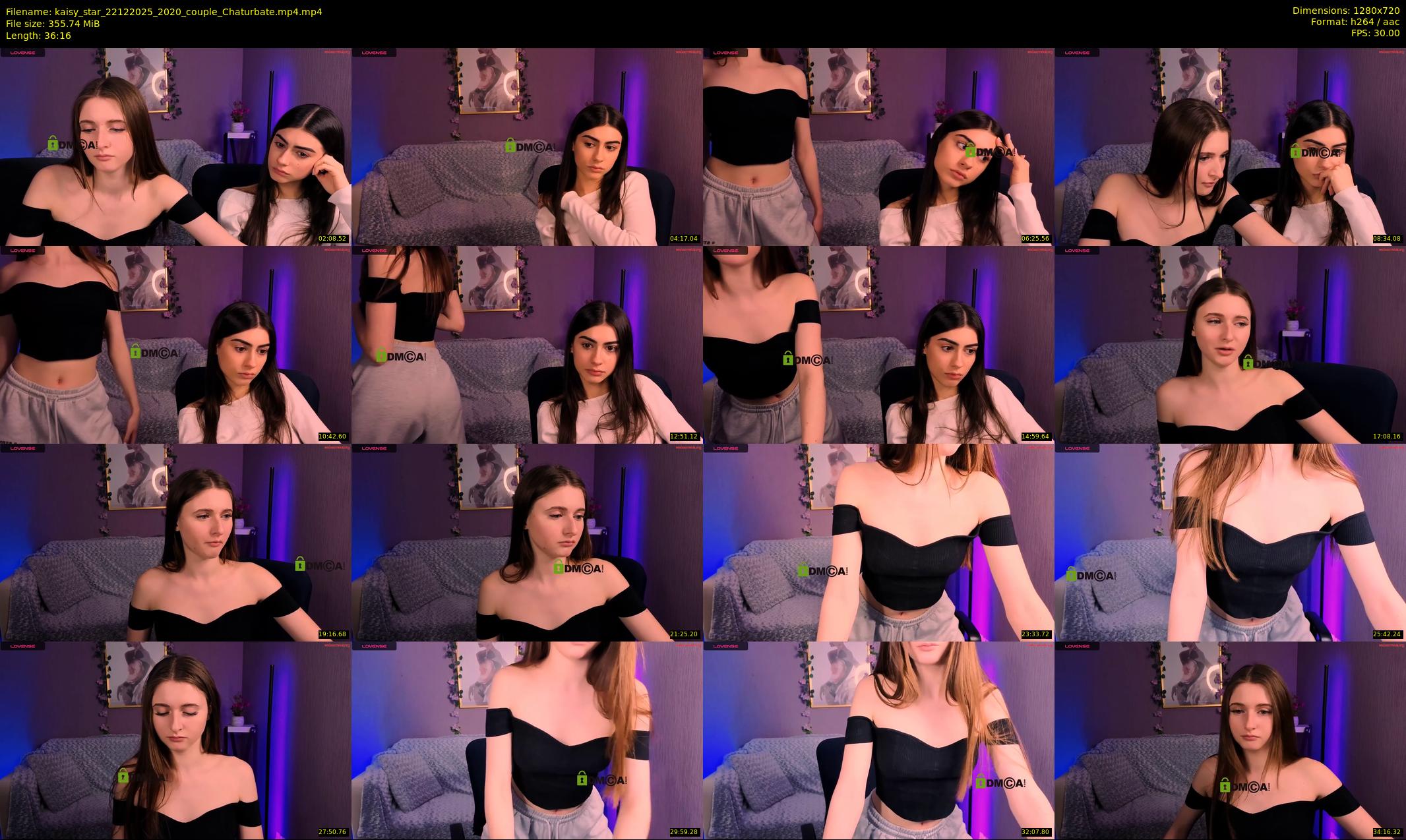 kaisy_star — 37 minute Chaturbate female cam show recording, 720p, Dec 22, 2025