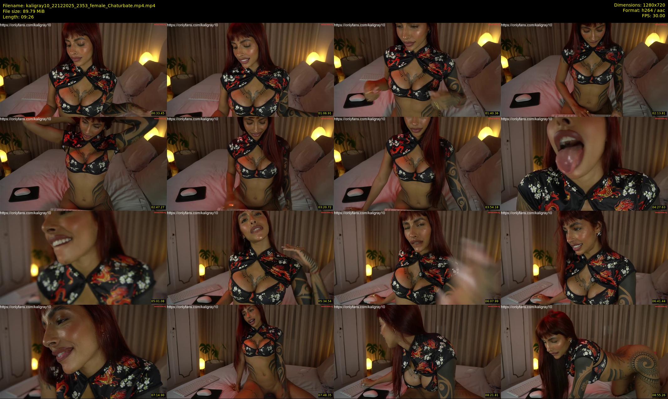 kaligray10 — 10 minute Chaturbate female cam show recording, 720p, Dec 22, 2025