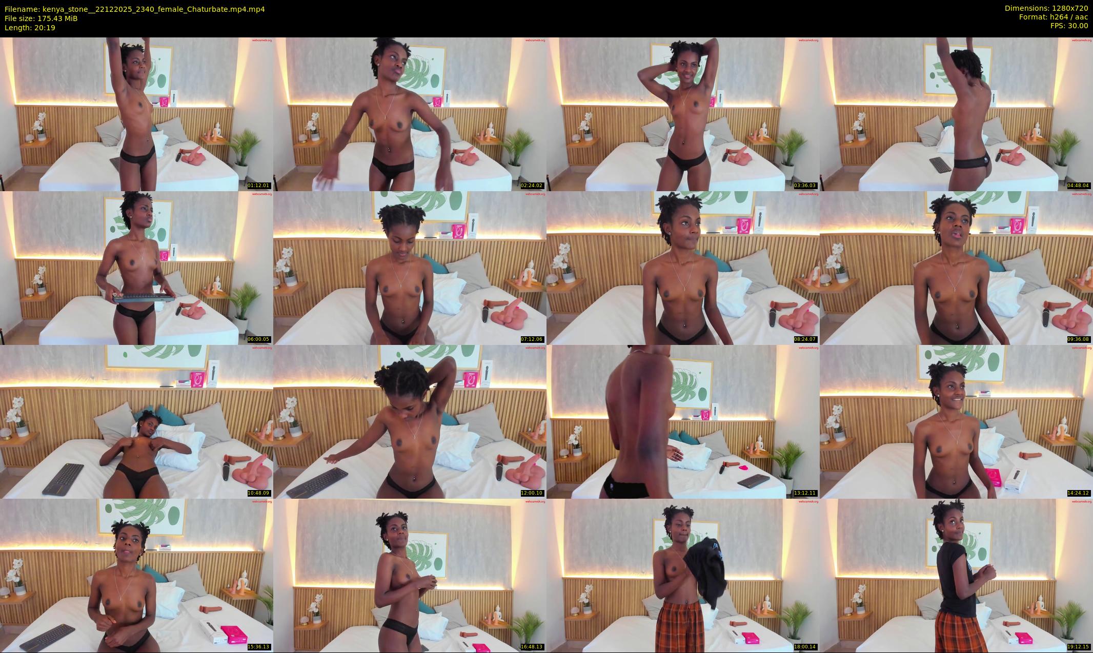 kenya_stone_ — 21 minute Chaturbate female cam show recording, 720p, Dec 22, 2025