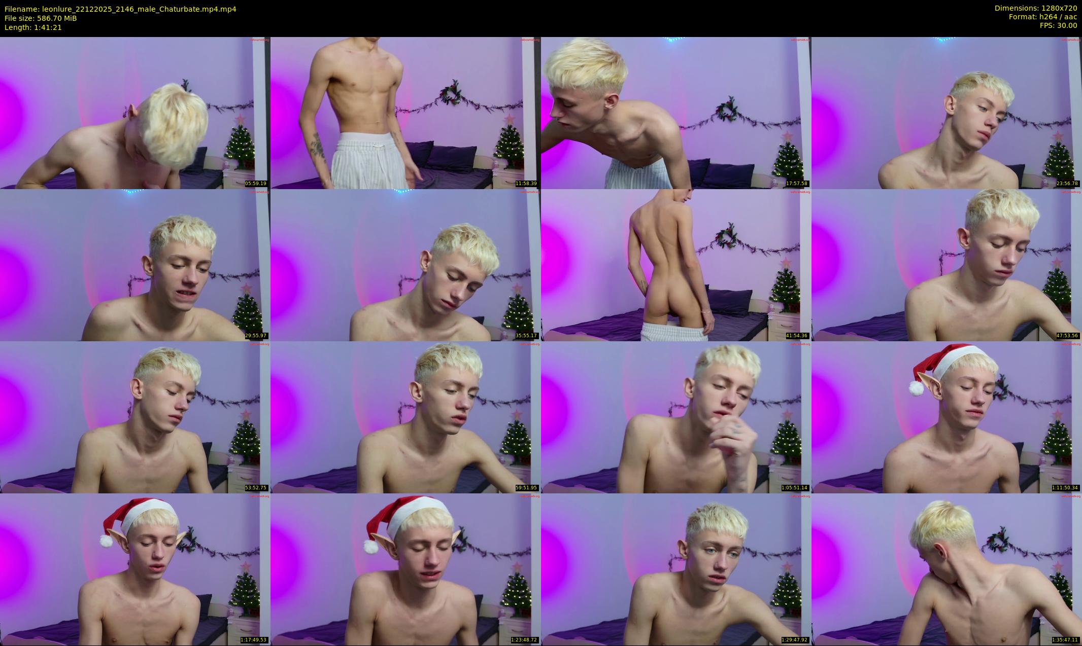 leonlure — 102 minute Chaturbate male cam show recording, 720p, Dec 22, 2025
