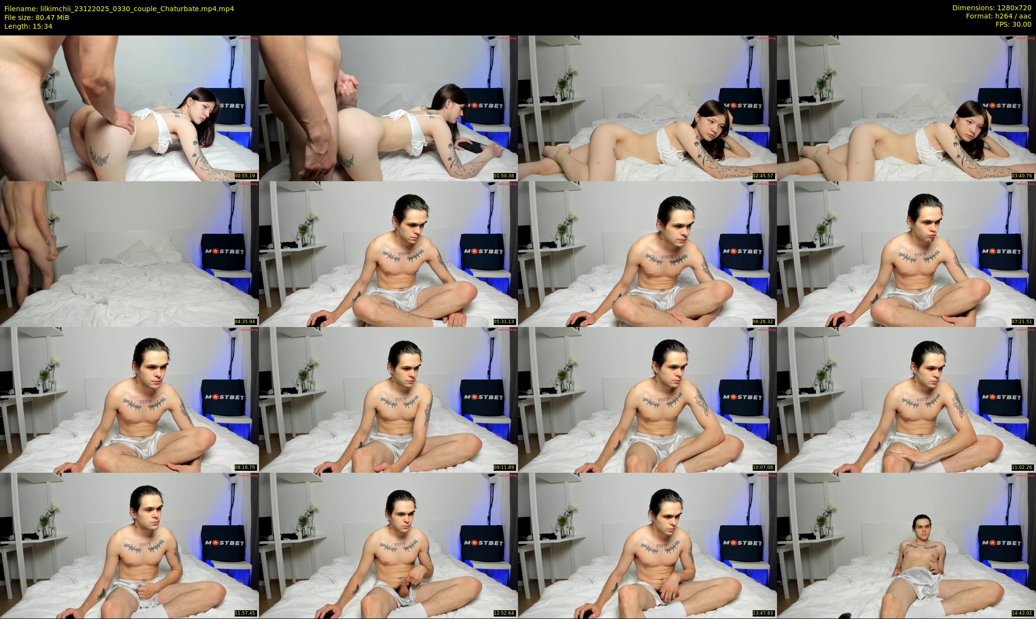lilkimchii — 16 minute Chaturbate couple cam show recording, 720p, Dec 23, 2025