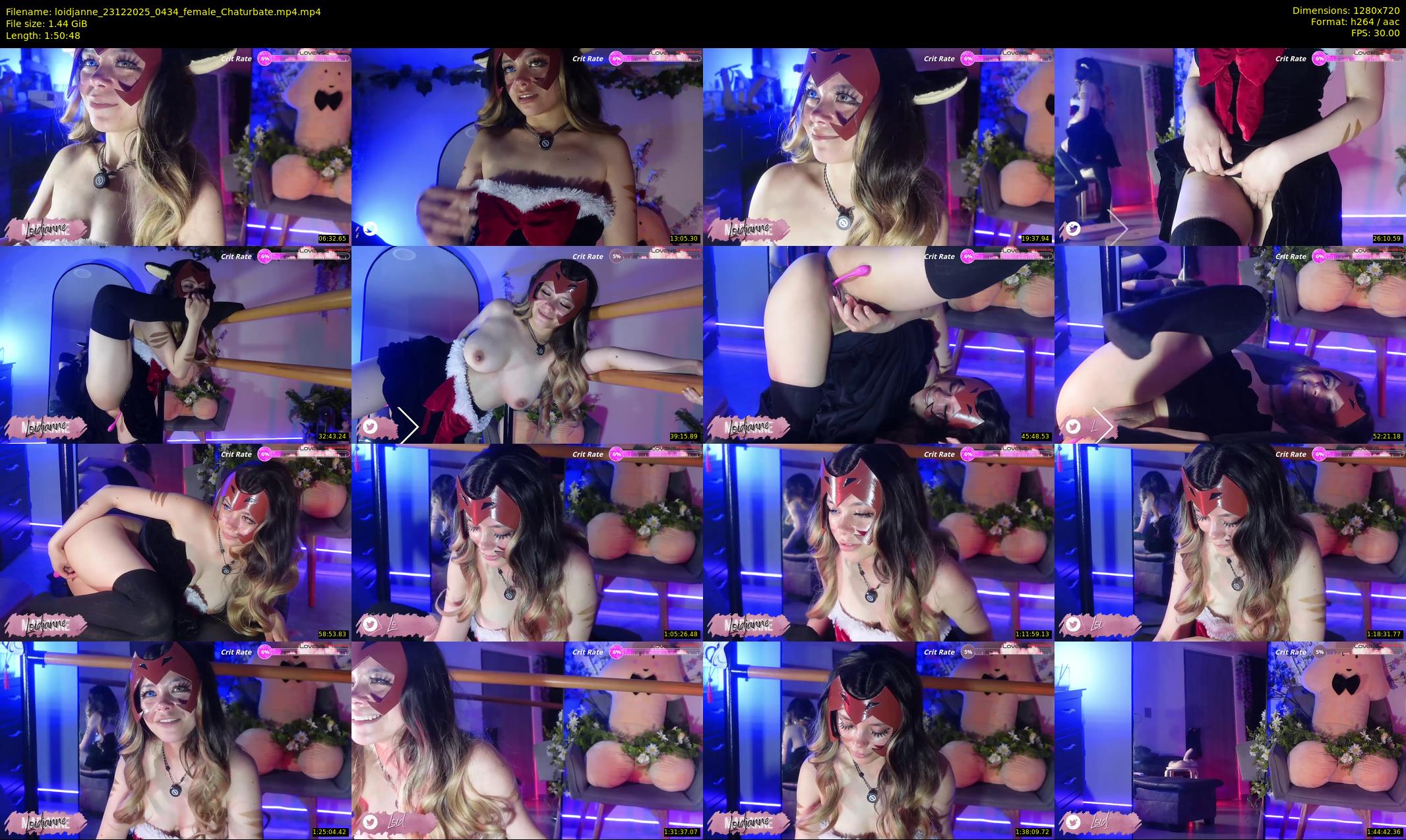 loidjanne — 111 minute Chaturbate female cam show recording, 720p, Dec 23, 2025