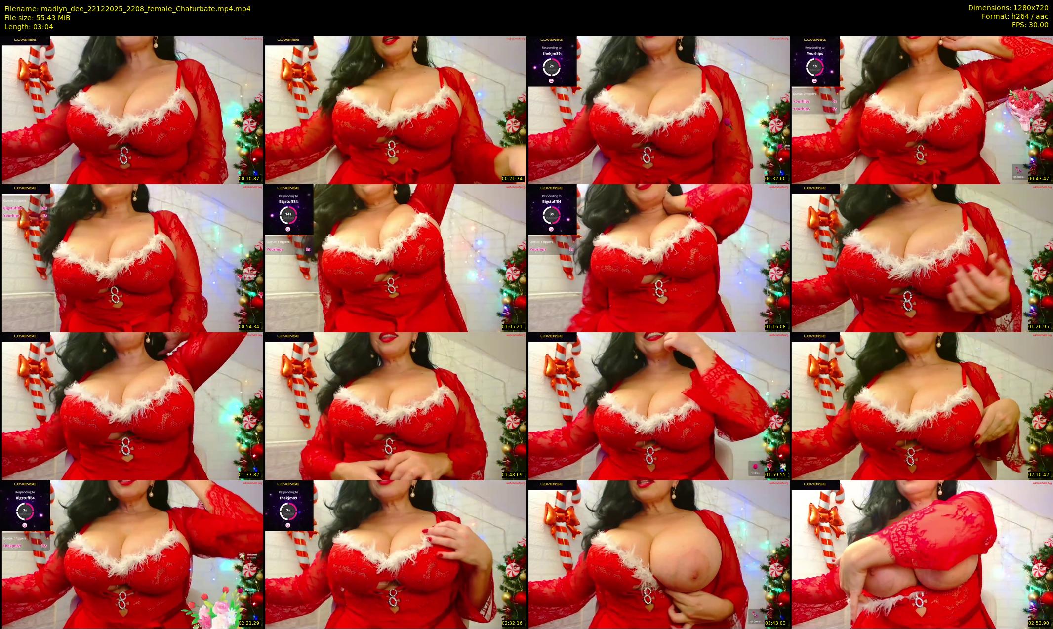 madlyn_dee — 4 minute Chaturbate female cam show recording, 720p, Dec 22, 2025