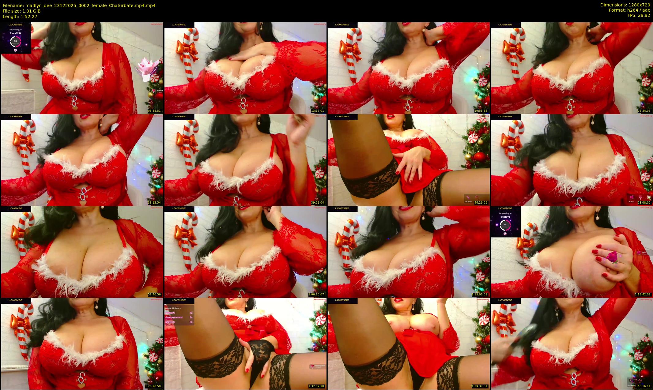 madlyn_dee — 113 minute Chaturbate female cam show recording, 720p, Dec 23, 2025