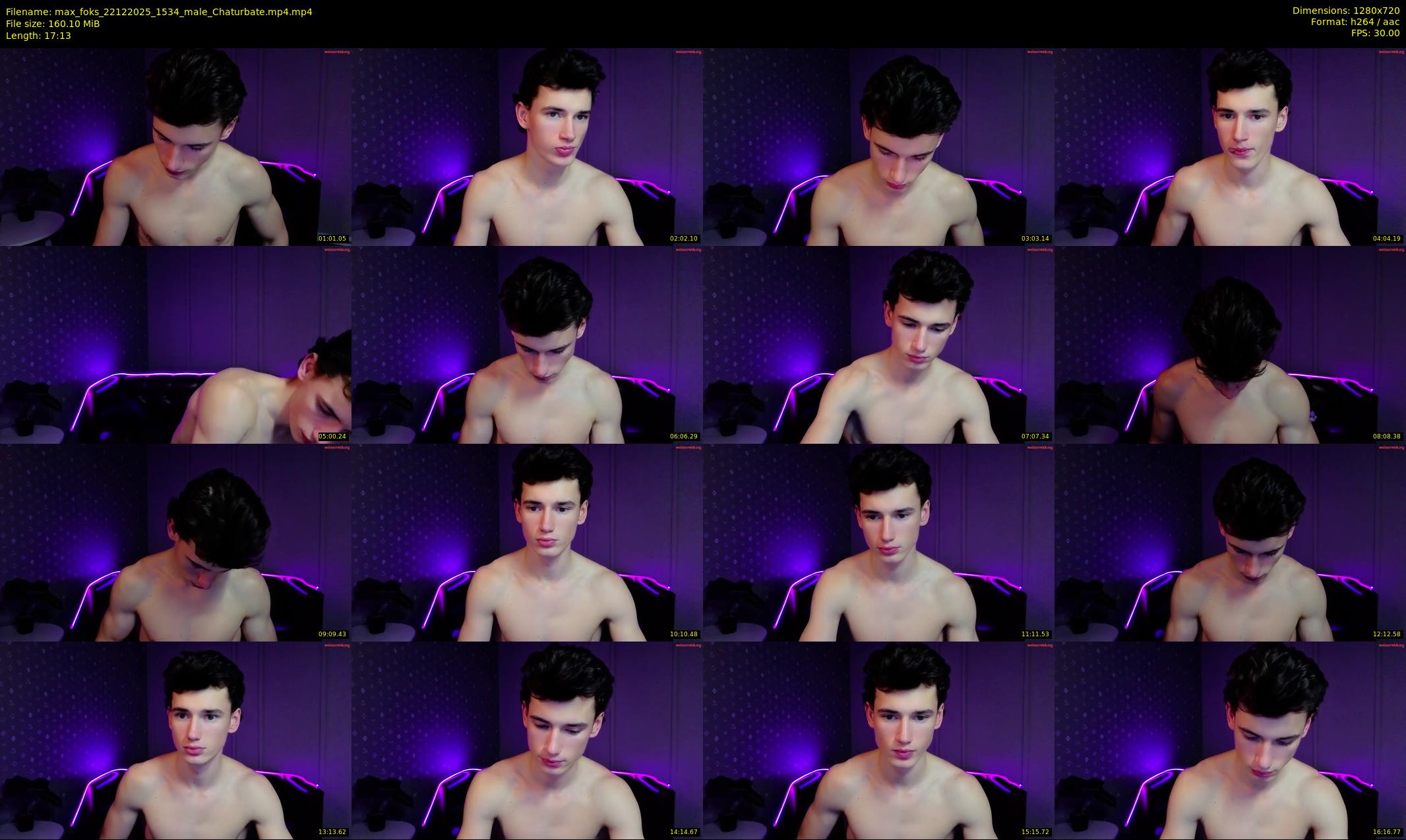 max_foks — 18 minute Chaturbate male cam show recording, 720p, Dec 22, 2025