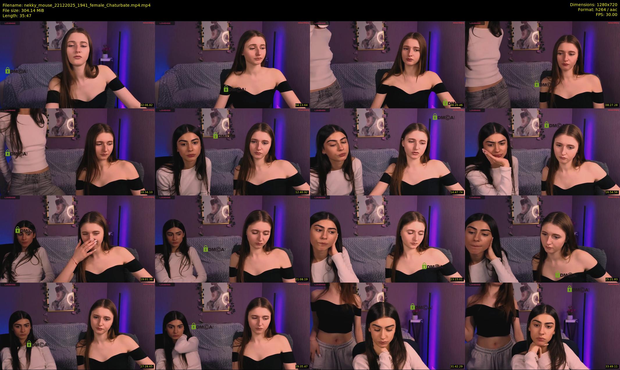nekky_mouse — 36 minute Chaturbate female cam show recording, 720p, Dec 22, 2025