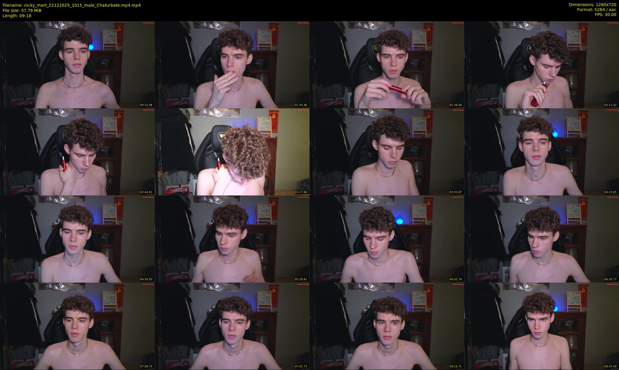 nicky_mart — 10 minute Chaturbate male cam show recording, 720p, Dec 22, 2025