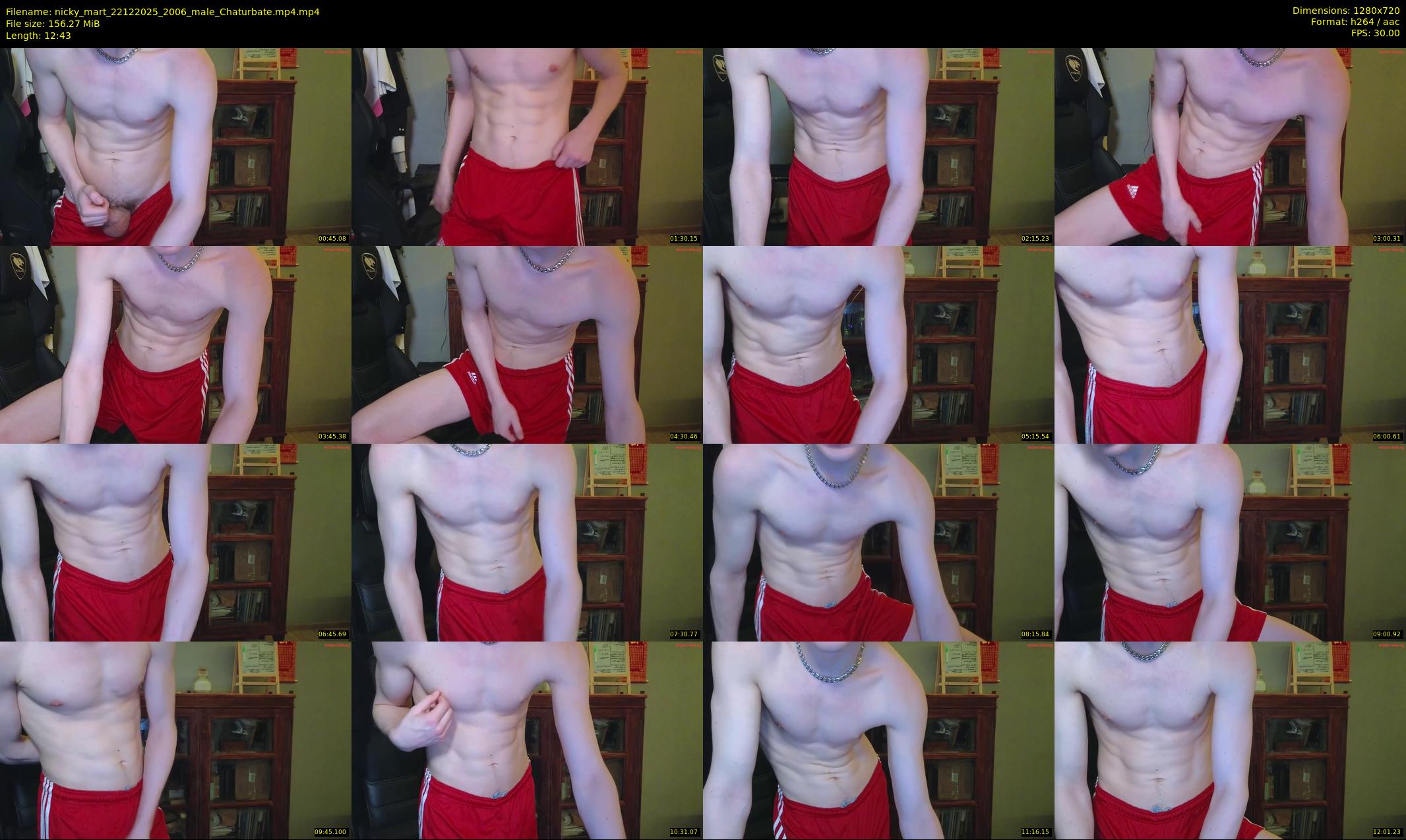 nicky_mart — 13 minute Chaturbate male cam show recording, 720p, Dec 22, 2025