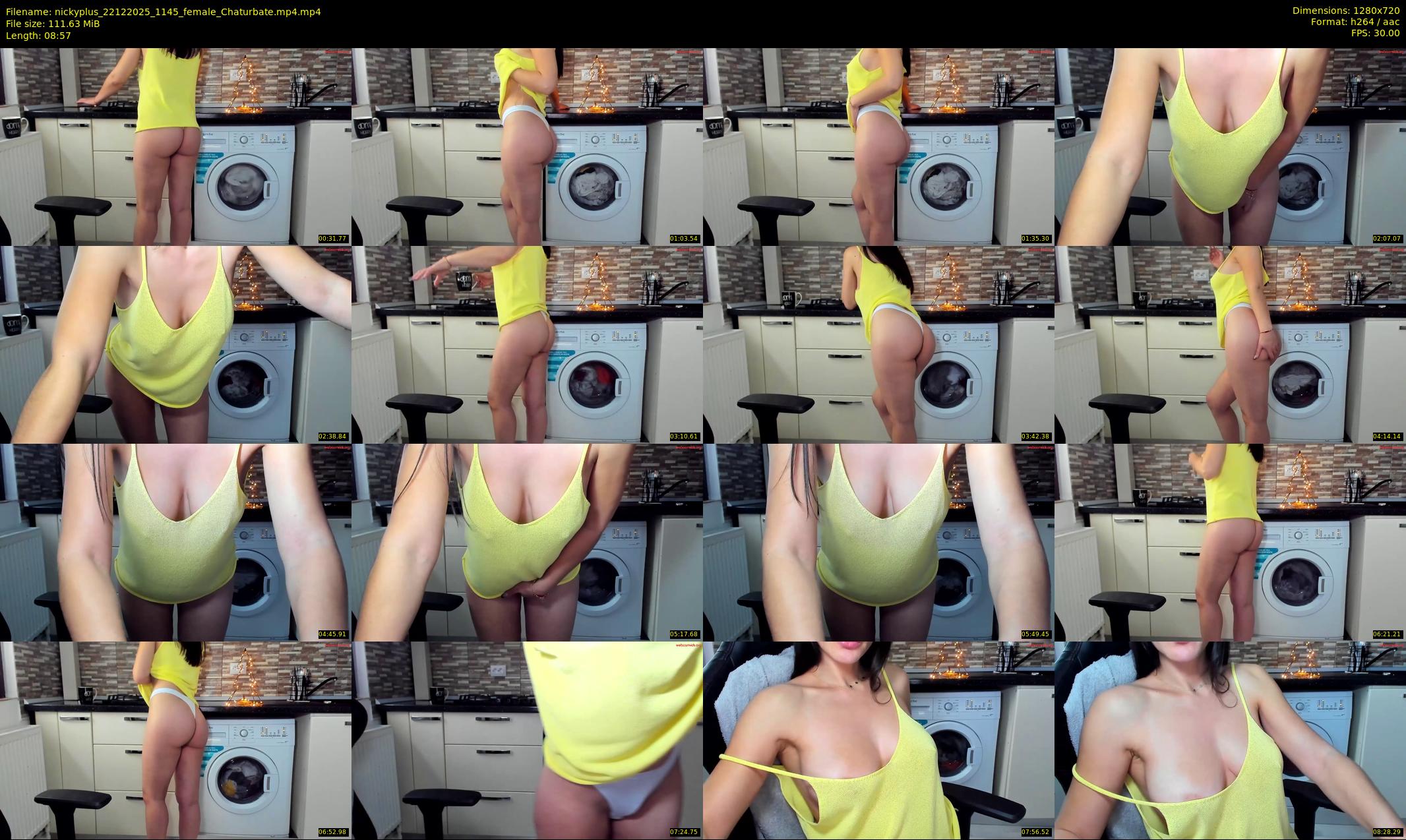 nickyplus — 9 minute Chaturbate couple cam show recording, 720p, Dec 22, 2025