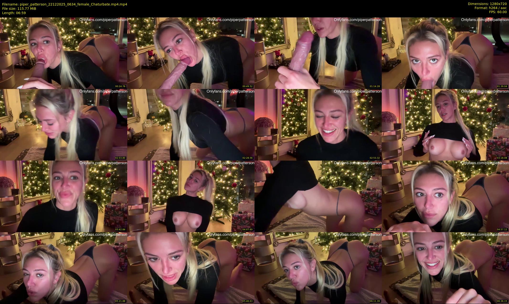 piper_patterson — 7 minute Chaturbate female cam show recording, 720p, Dec 22, 2025