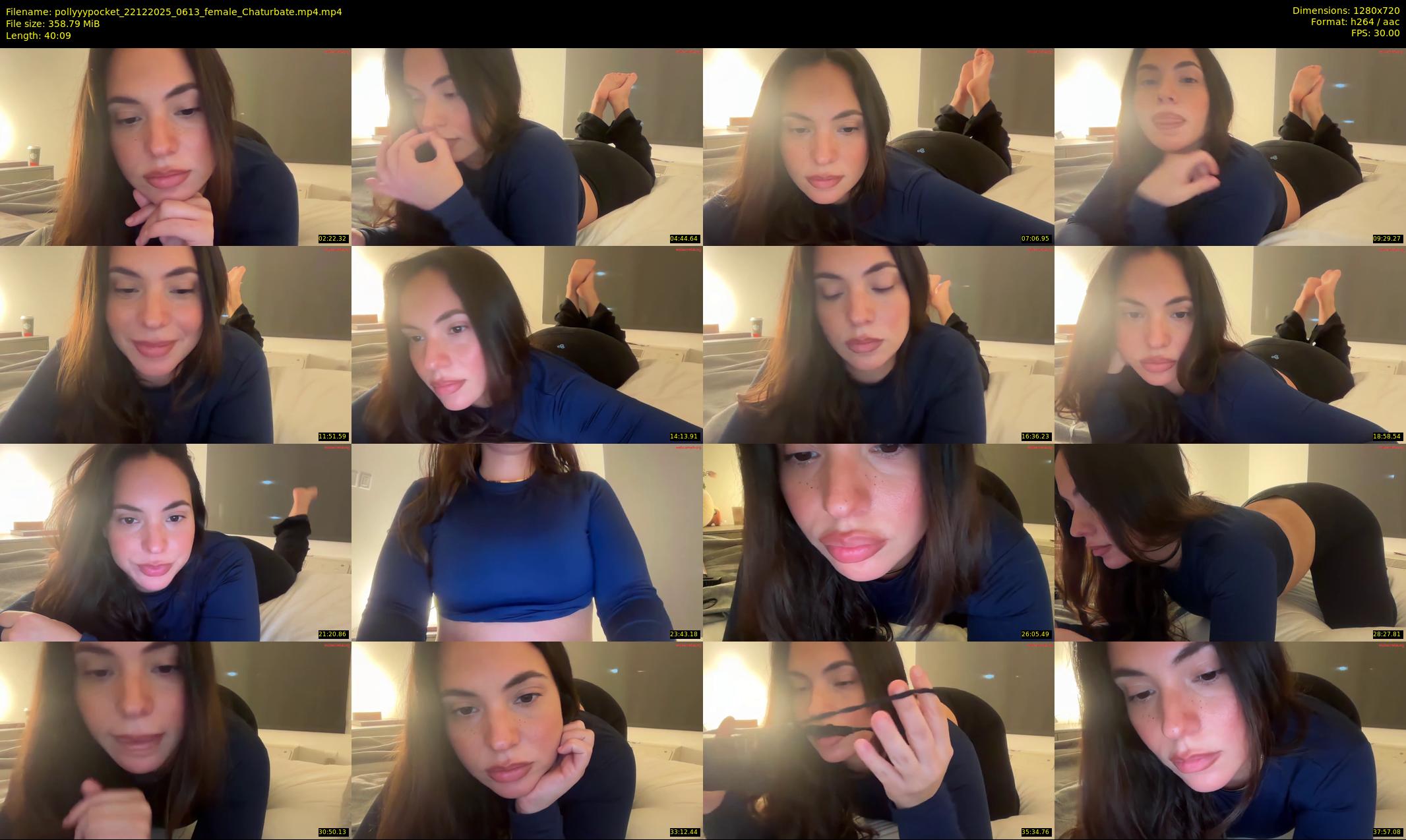 pollyyypocket — 41 minute Chaturbate female cam show recording, 720p, Dec 22, 2025