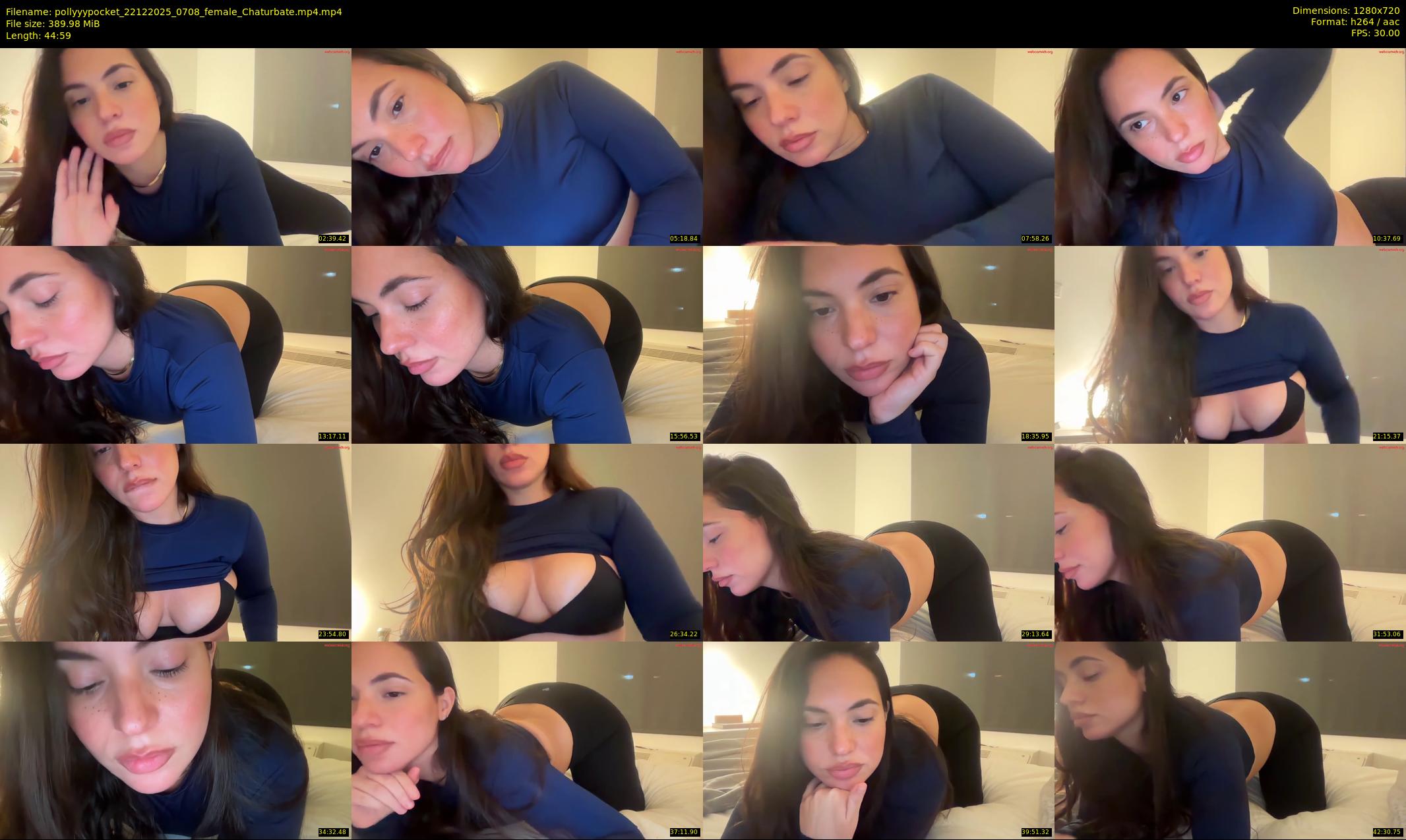 pollyyypocket — 45 minute Chaturbate female cam show recording, 720p, Dec 22, 2025