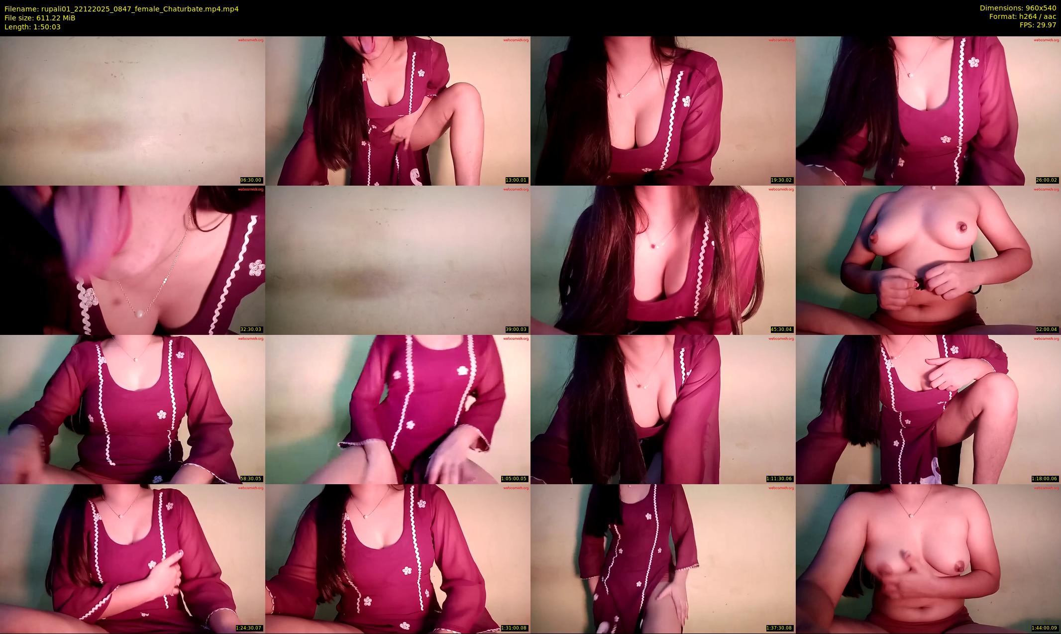 rupali01 — 111 minute Chaturbate female cam show recording, 480p, Dec 22, 2025