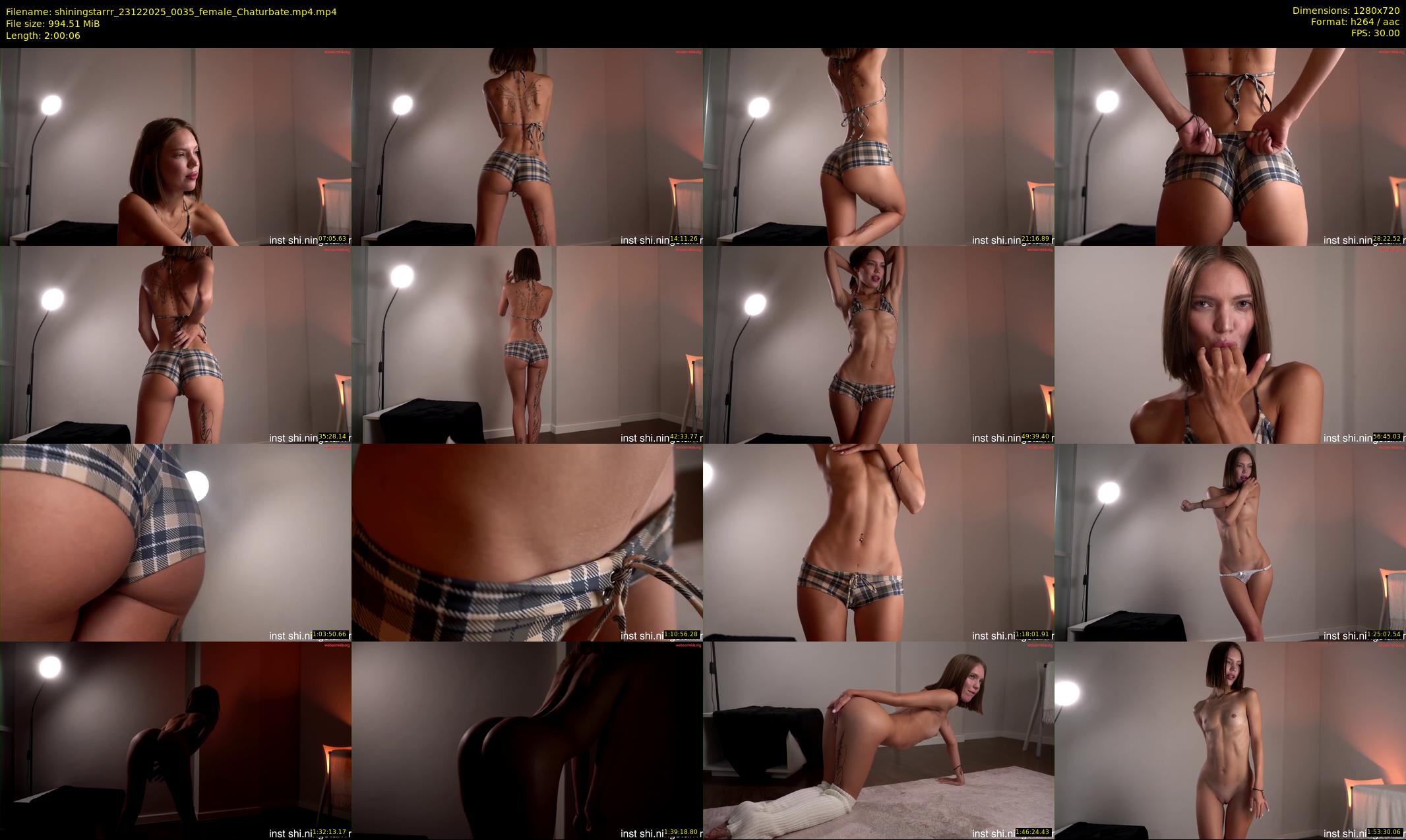 shiningstarrr — 121 minute Chaturbate female cam show recording, 720p, Dec 23, 2025