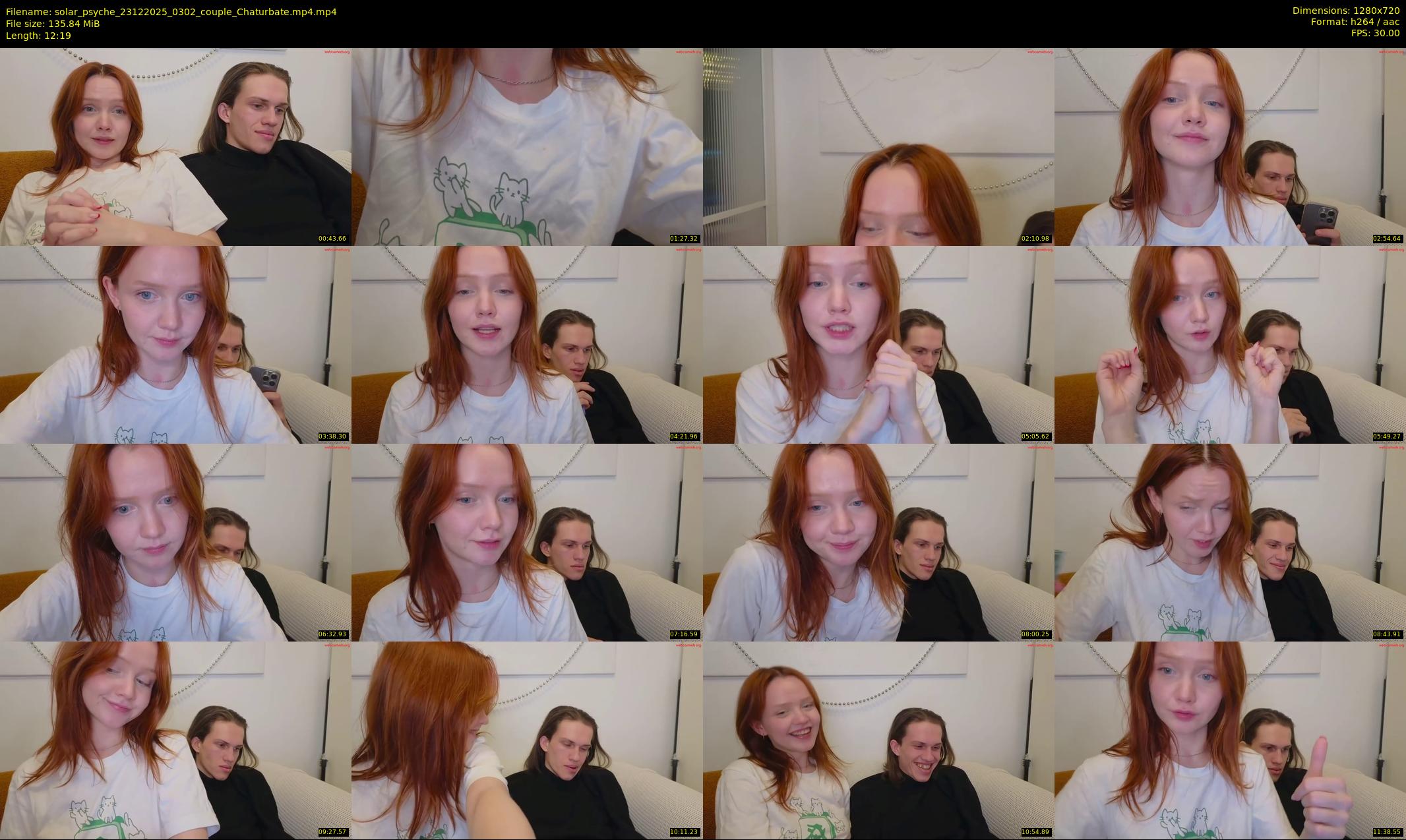 solar_psyche — 13 minute Chaturbate couple cam show recording, 720p, Dec 23, 2025
