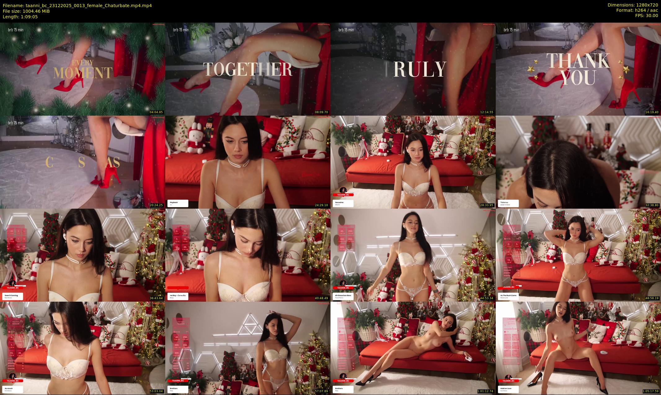 taanni_bc — 70 minute Chaturbate female cam show recording, 720p, Dec 23, 2025