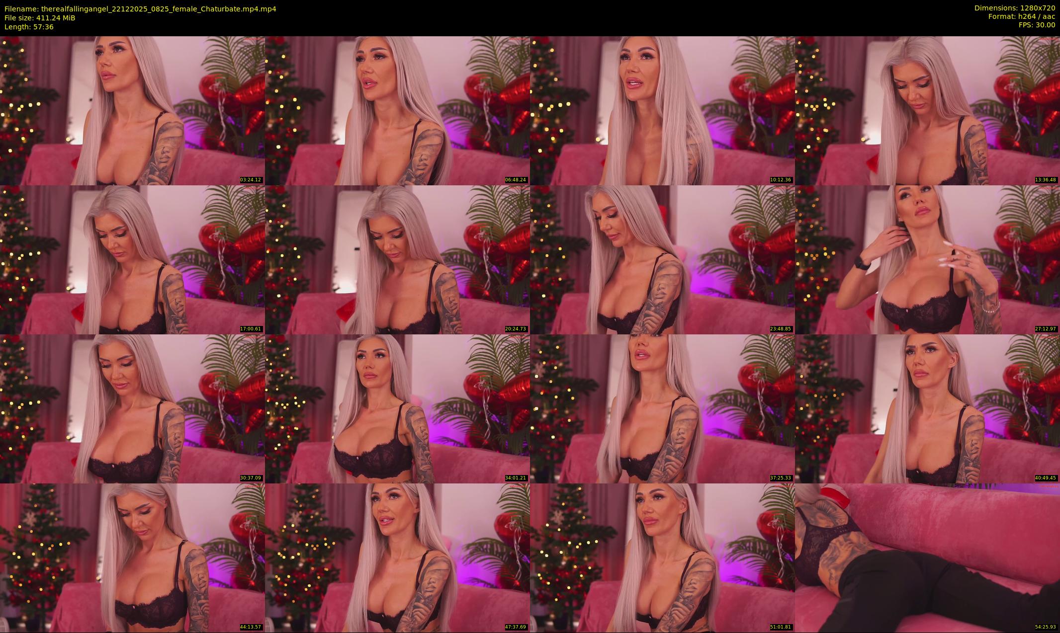 therealfallingangel — 58 minute Chaturbate female cam show recording, 720p, Dec 22, 2025