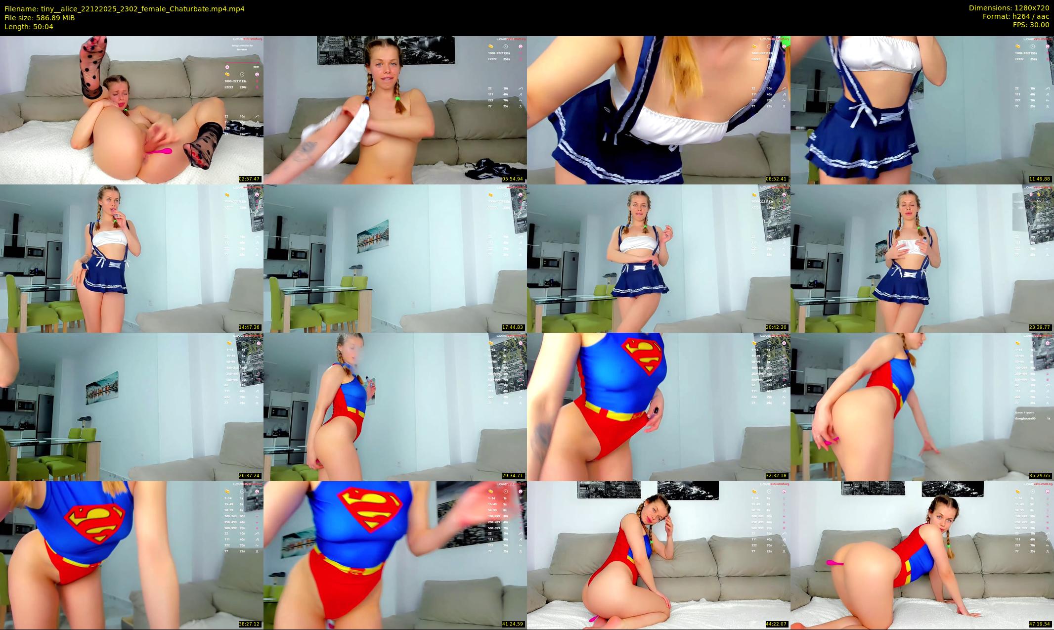 tiny__alice — 51 minute Chaturbate female cam show recording, 720p, Dec 22, 2025