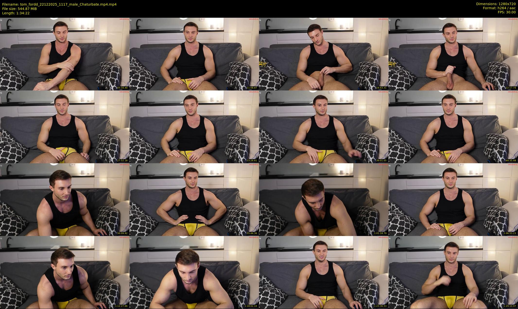 tom_fordd — 95 minute Chaturbate male cam show recording, 720p, Dec 22, 2025
