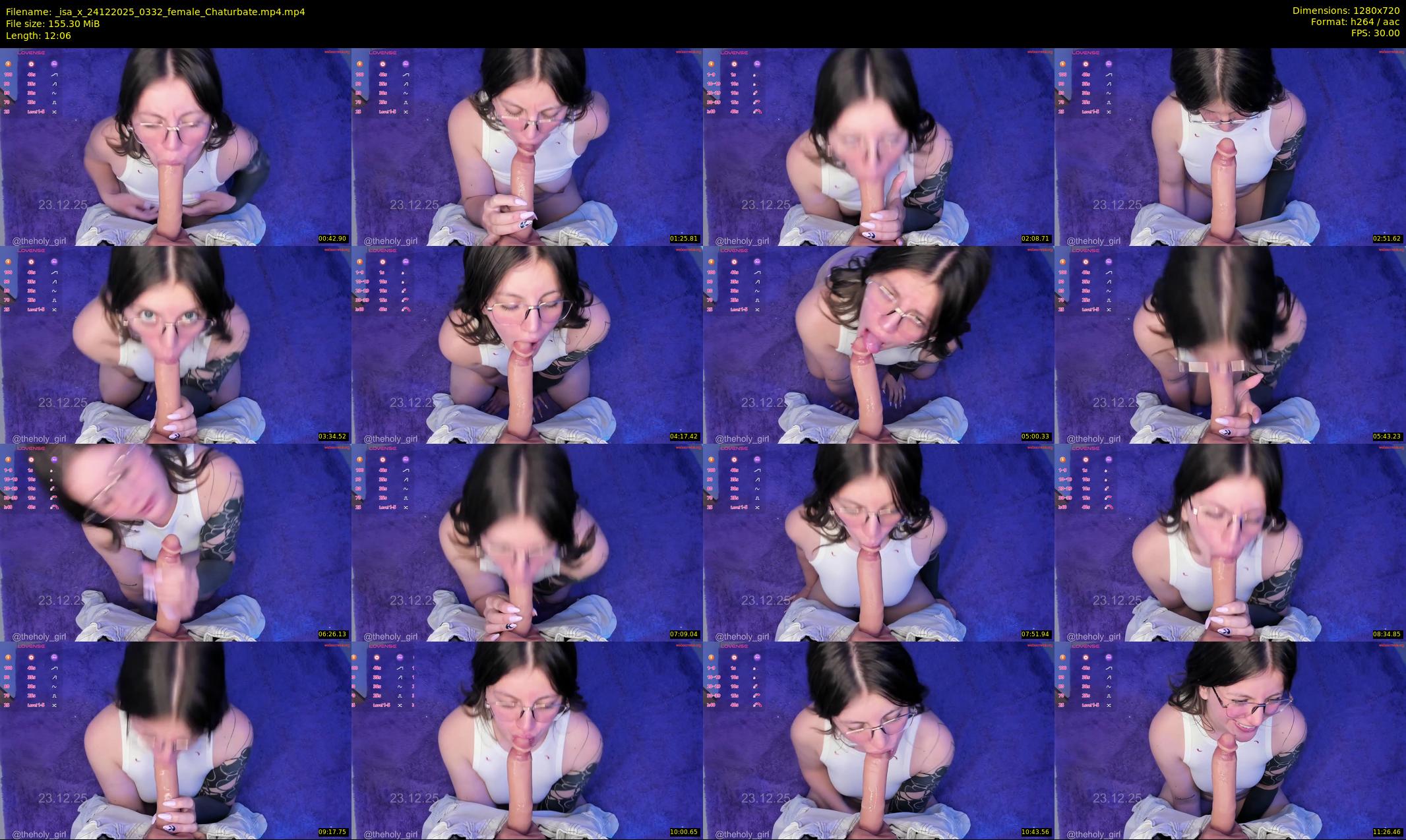 _isa_x — 13 minute Chaturbate female cam show recording, 720p, Dec 24, 2025