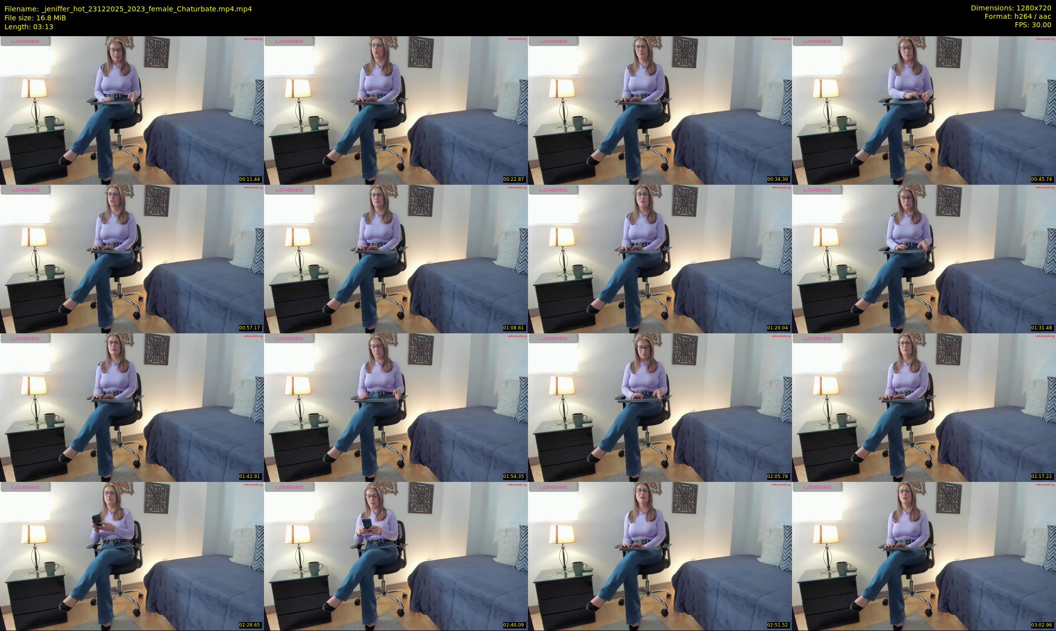 _jeniffer_hot — 4 minute Chaturbate female cam show recording, 720p, Dec 23, 2025