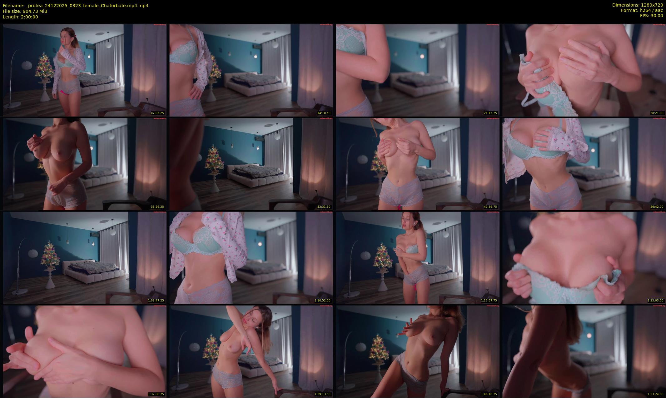 _protea — 120 minute Chaturbate female cam show recording, 720p, Dec 24, 2025