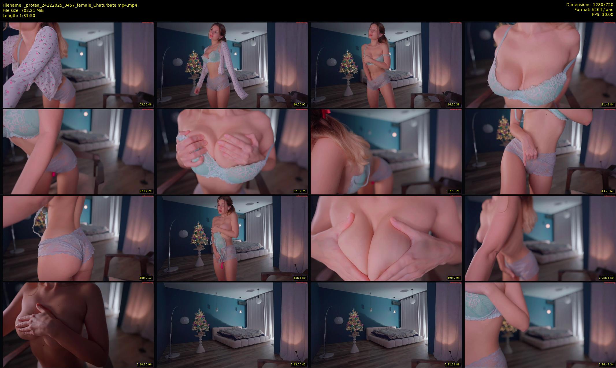 _protea — 92 minute Chaturbate female cam show recording, 720p, Dec 24, 2025