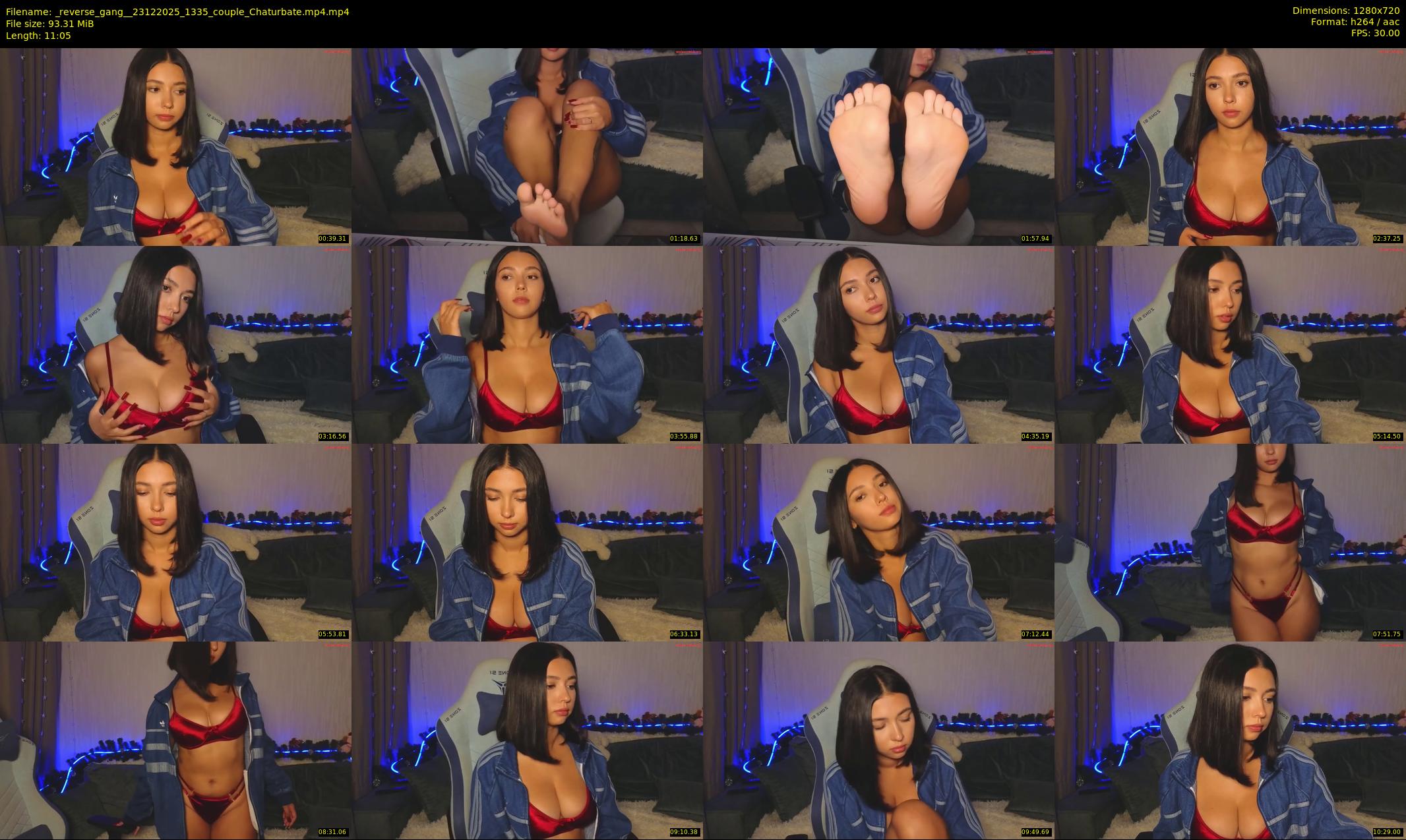 _reverse_gang_ — 12 minute Chaturbate couple cam show recording, 720p, Dec 23, 2025
