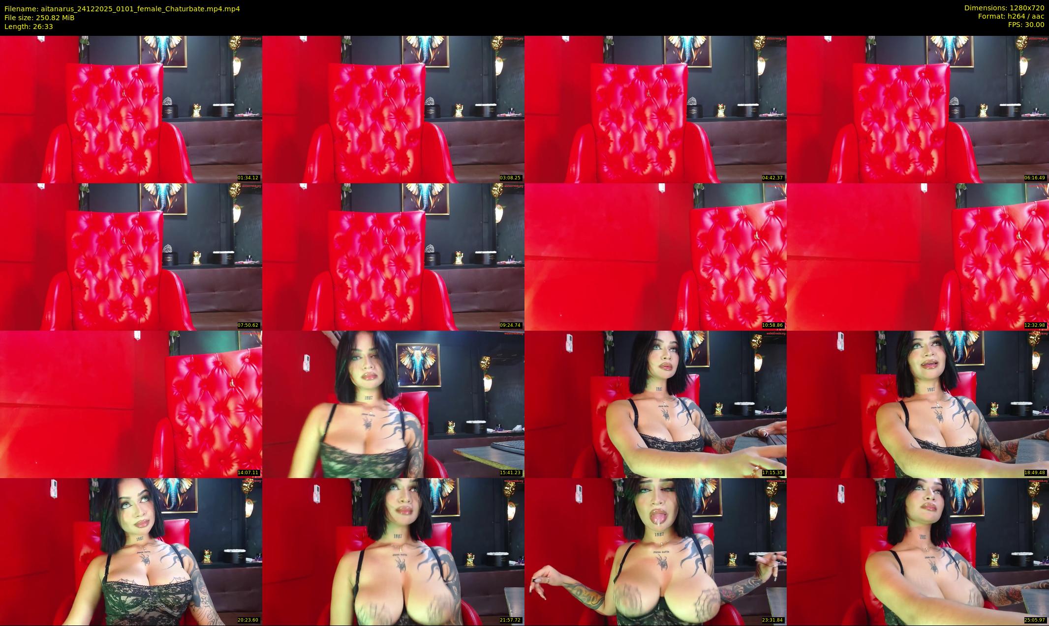 aitanarus — 27 minute Chaturbate female cam show recording, 720p, Dec 24, 2025