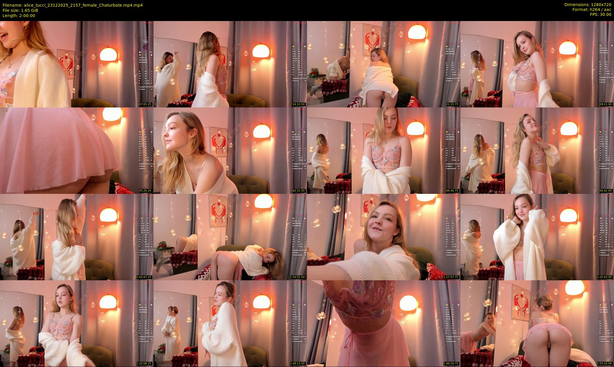 alice_tucci — 120 minute Chaturbate female cam show recording, 720p, Dec 23, 2025
