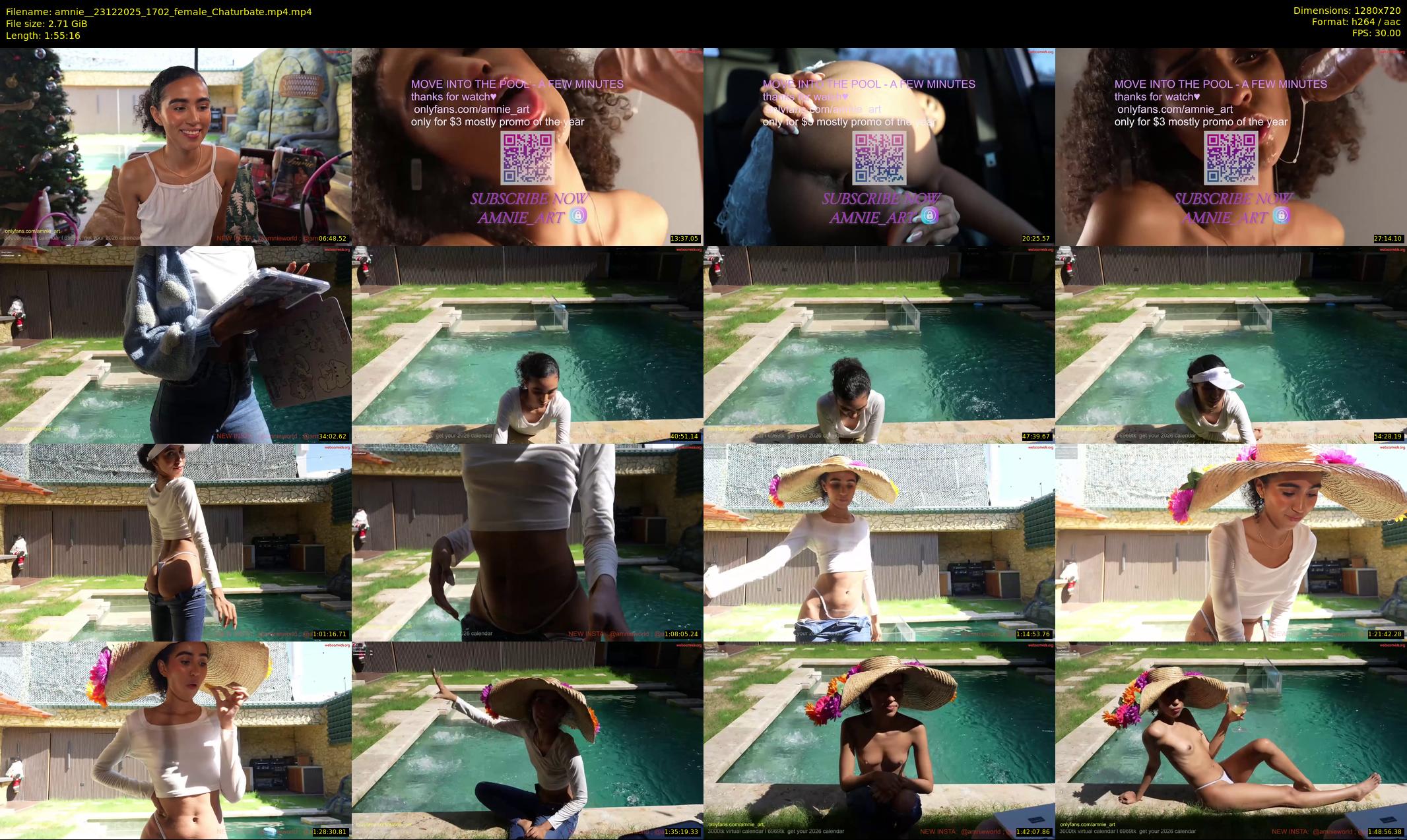 amnie_ — 116 minute Chaturbate female cam show recording, 720p, Dec 23, 2025