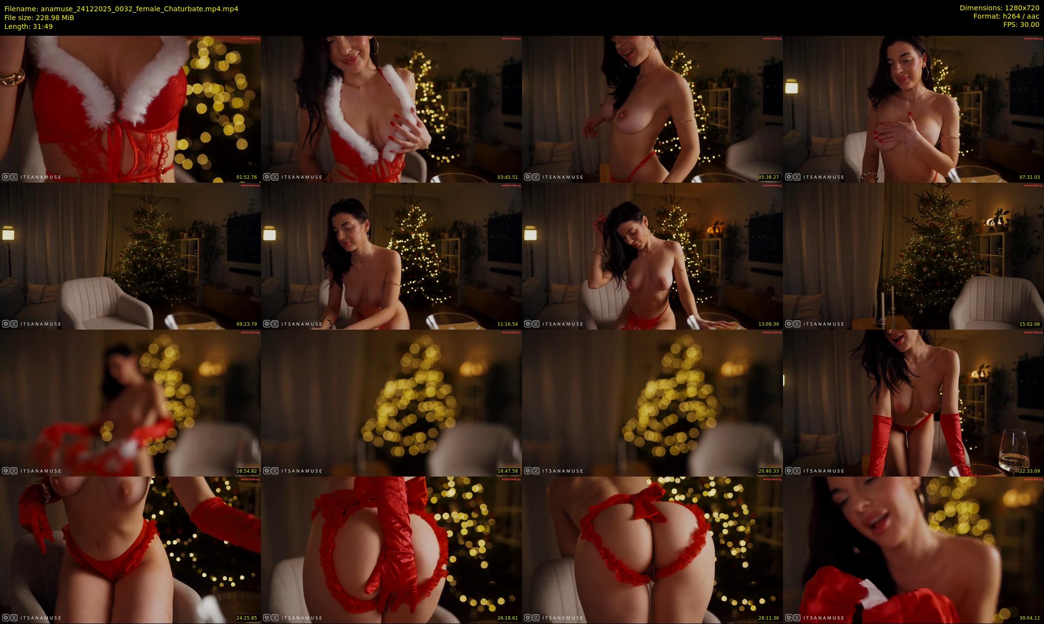 anamuse — 32 minute Chaturbate female cam show recording, 720p, Dec 24, 2025