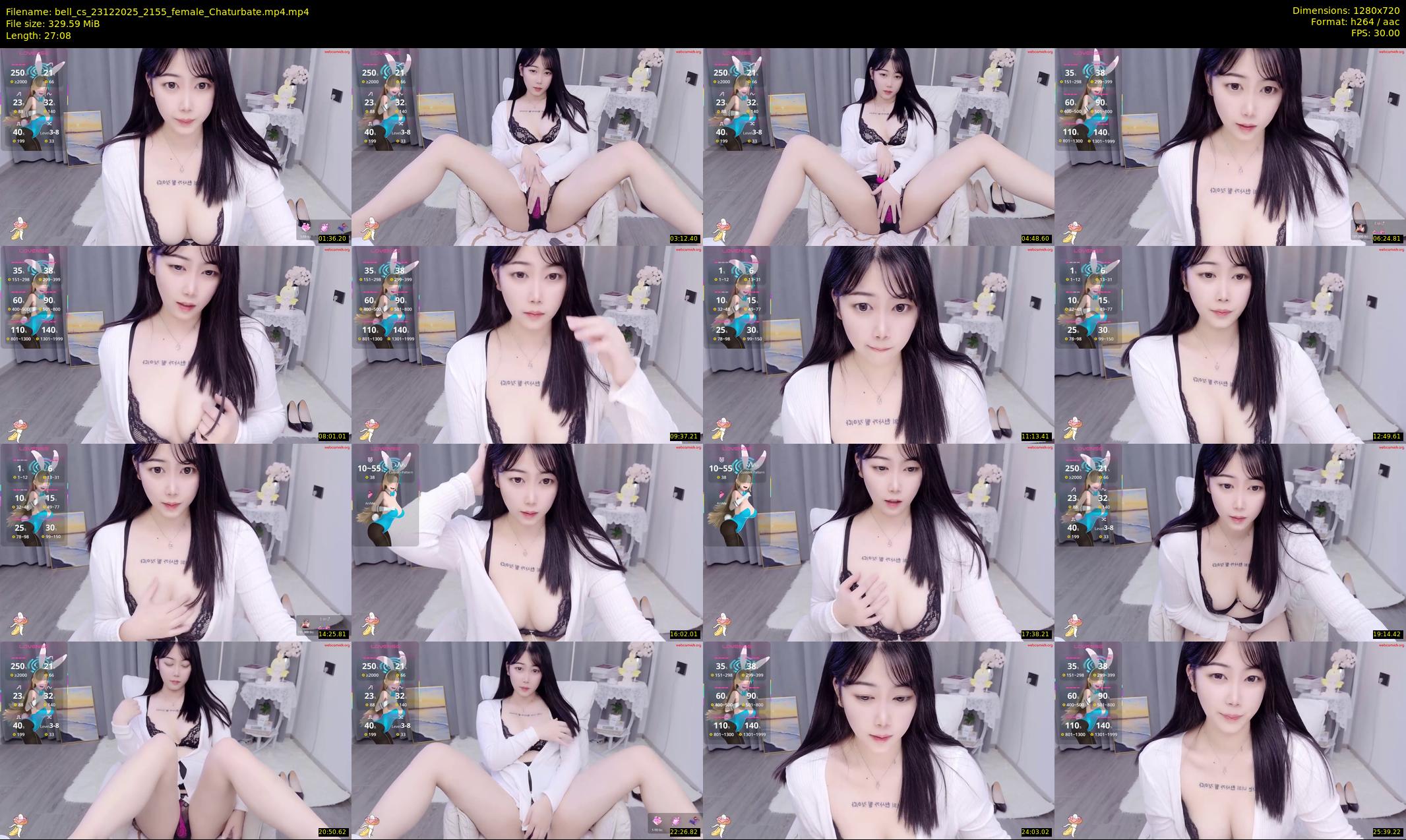 bell_cs — 28 minute Chaturbate female cam show recording, 720p, Dec 23, 2025