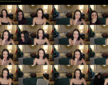 bright_diamonds_054 — 13 minute Chaturbate couple cam show recording, 720p, Dec 23, 2025