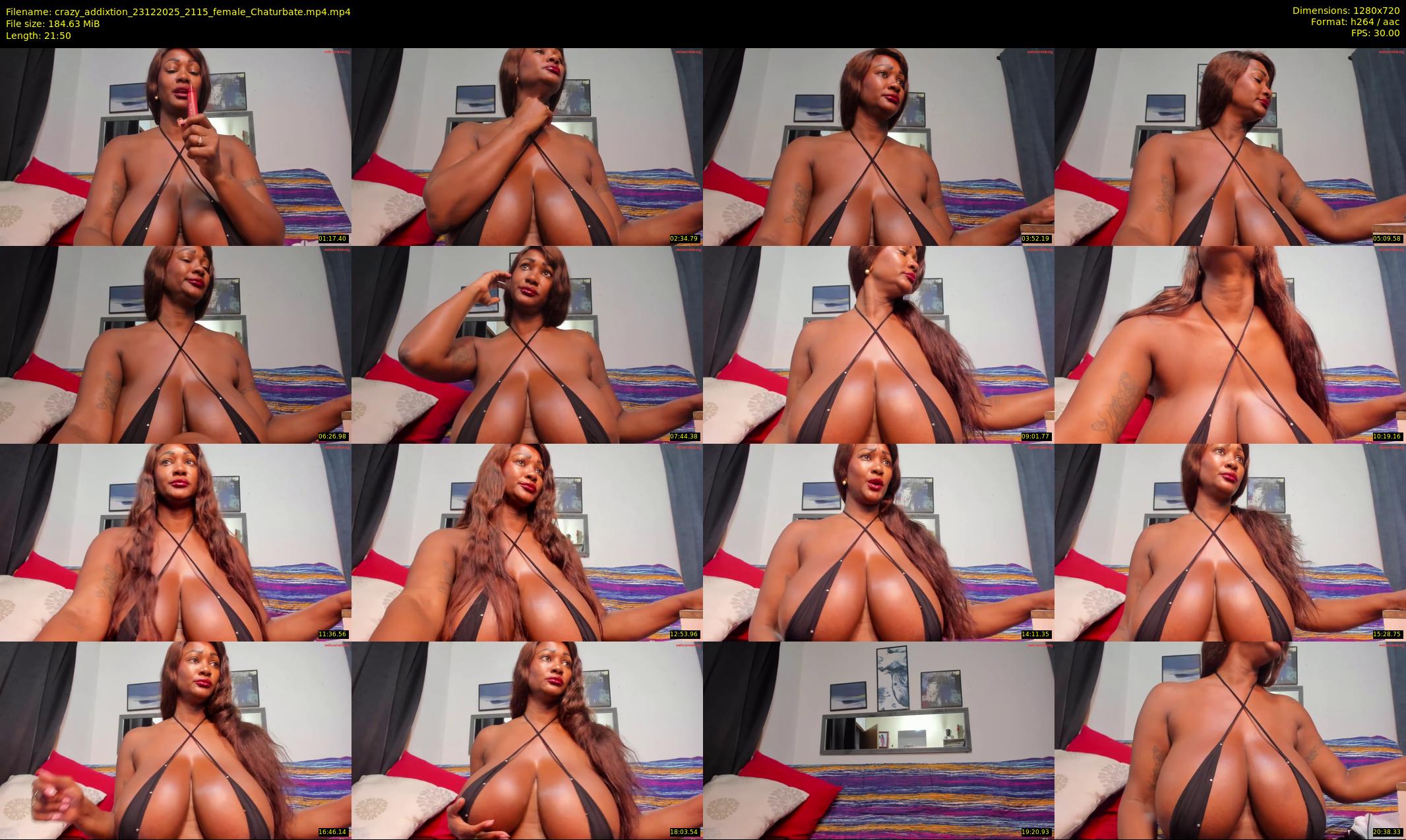 crazy_addixtion — 22 minute Chaturbate female cam show recording, 720p, Dec 23, 2025