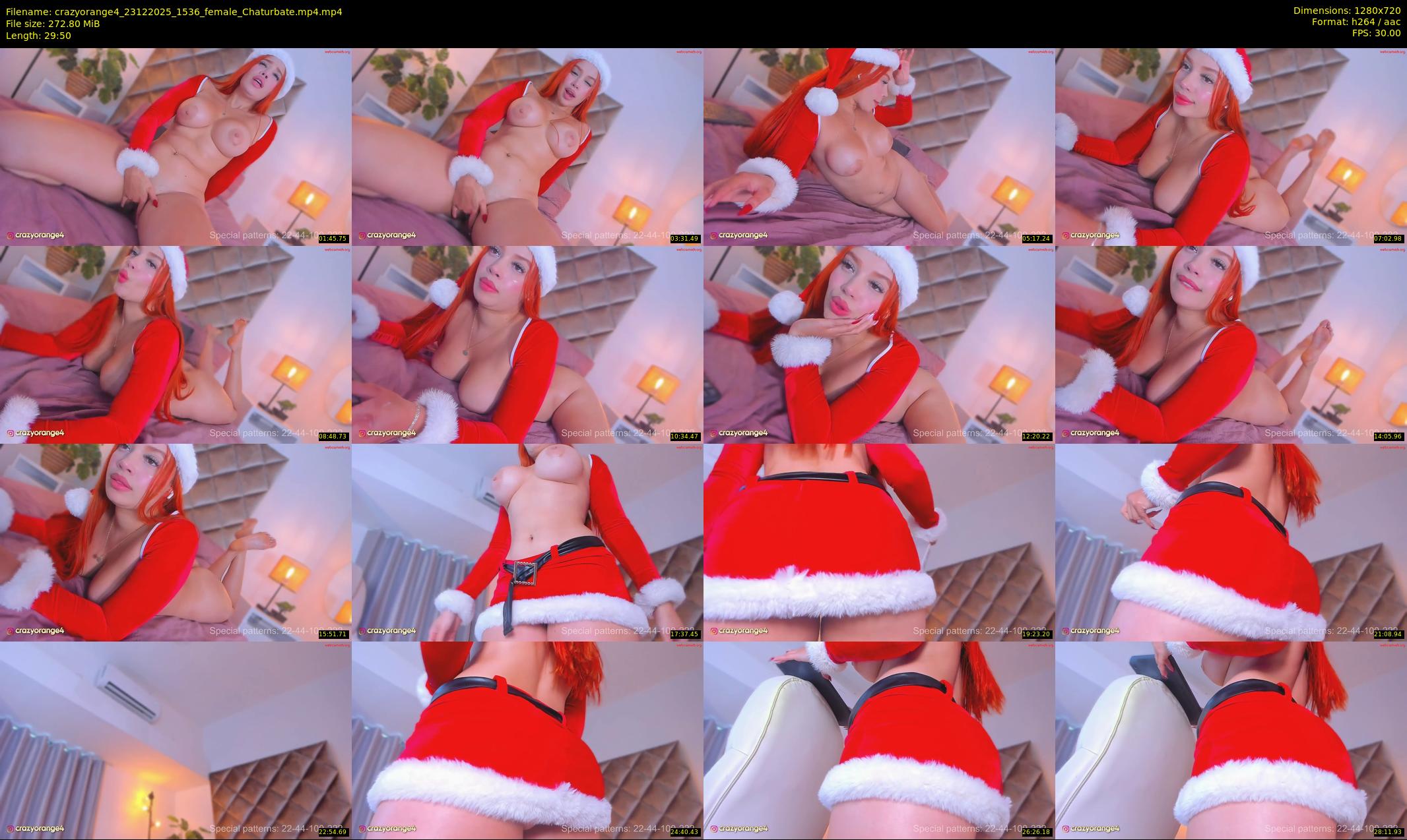 crazyorange4 — 30 minute Chaturbate female cam show recording, 720p, Dec 23, 2025