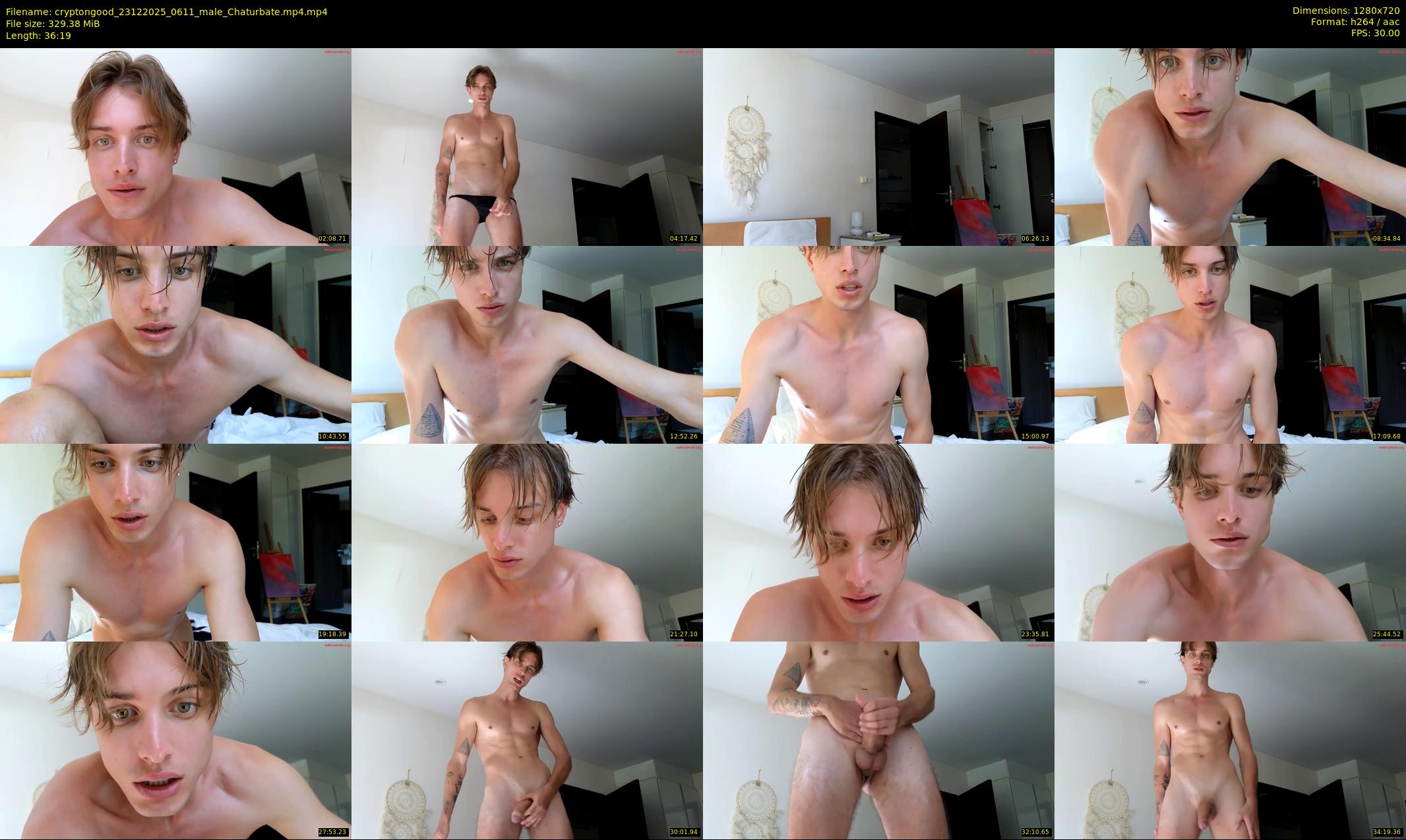 cryptongood — 37 minute Chaturbate male cam show recording, 720p, Dec 23, 2025