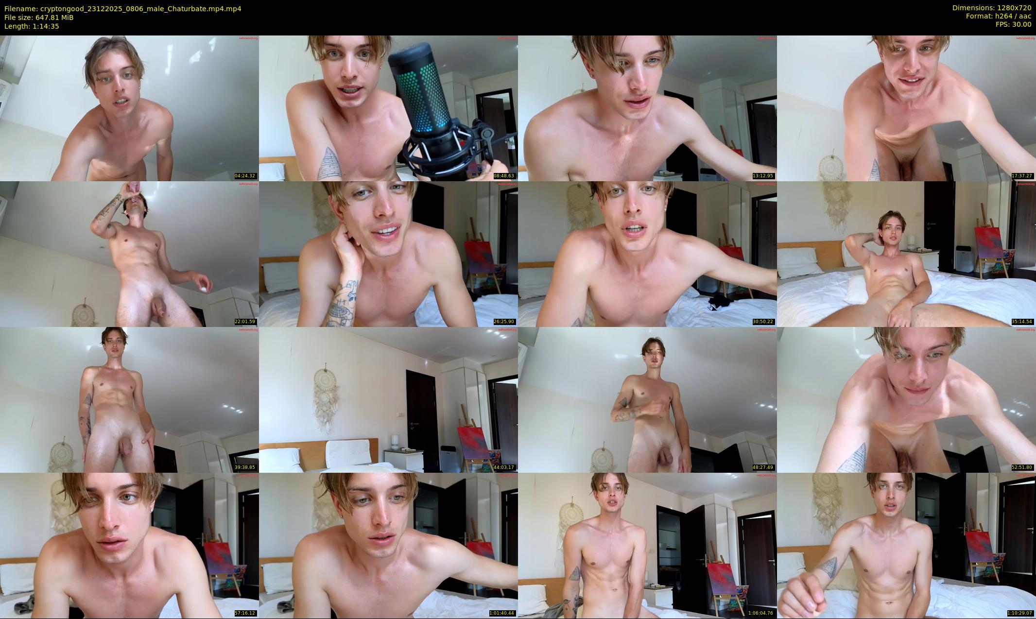 cryptongood — 75 minute Chaturbate male cam show recording, 720p, Dec 23, 2025